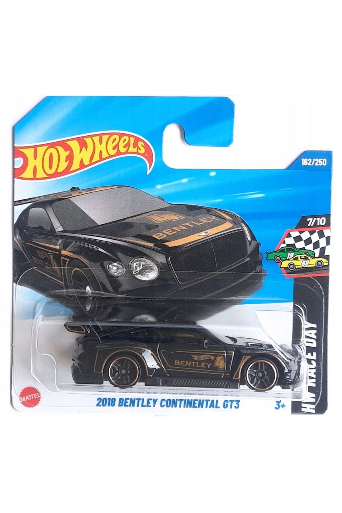 HOT WHEELS 2018 BENTLY CONTINENTAL GT3 JBB30