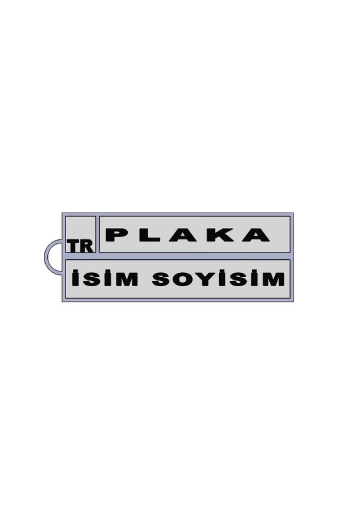 shop Kişiye Özel Plakalı Anahtarlık
