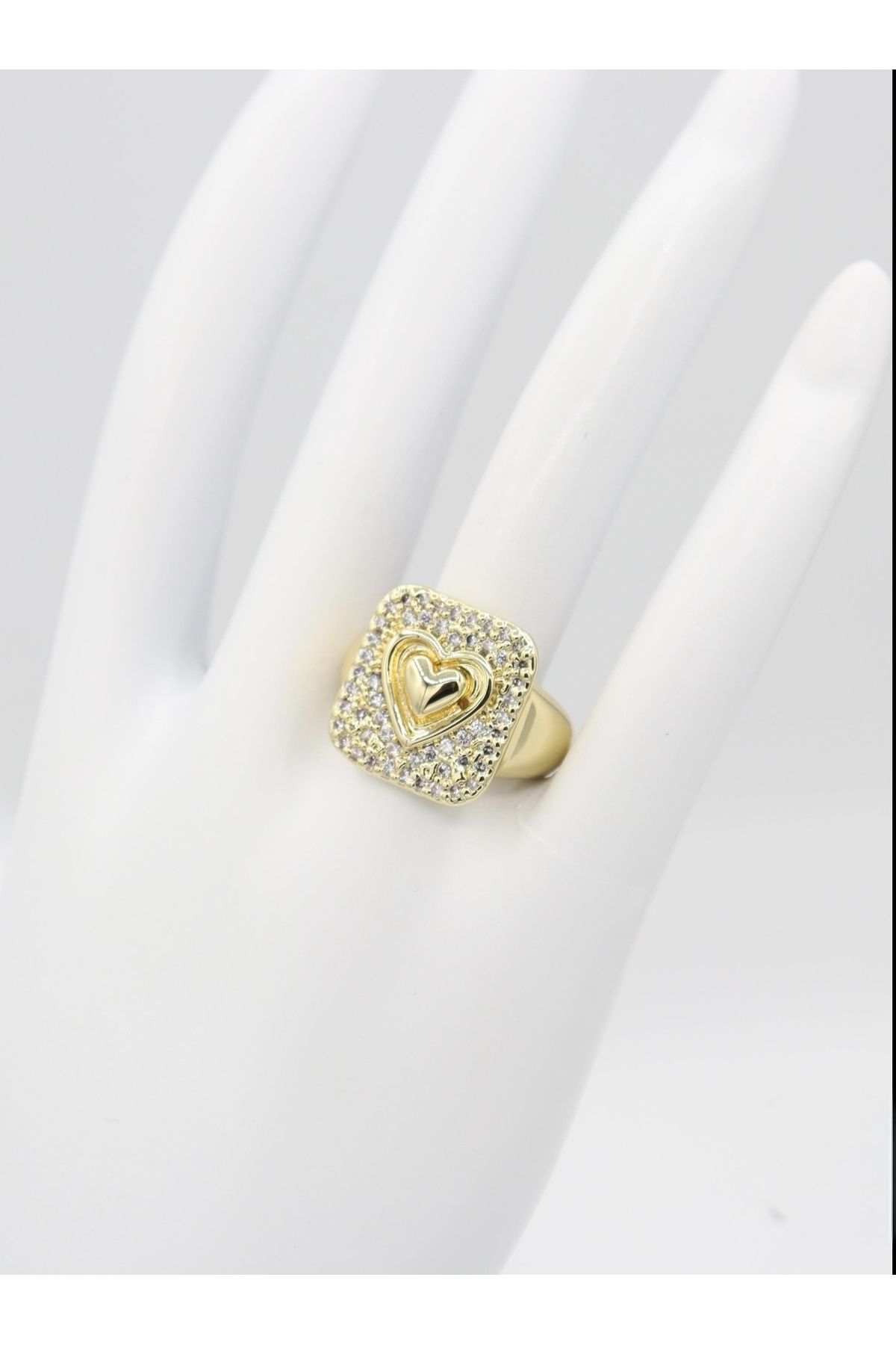 EcMore Jew Heartbea Ring