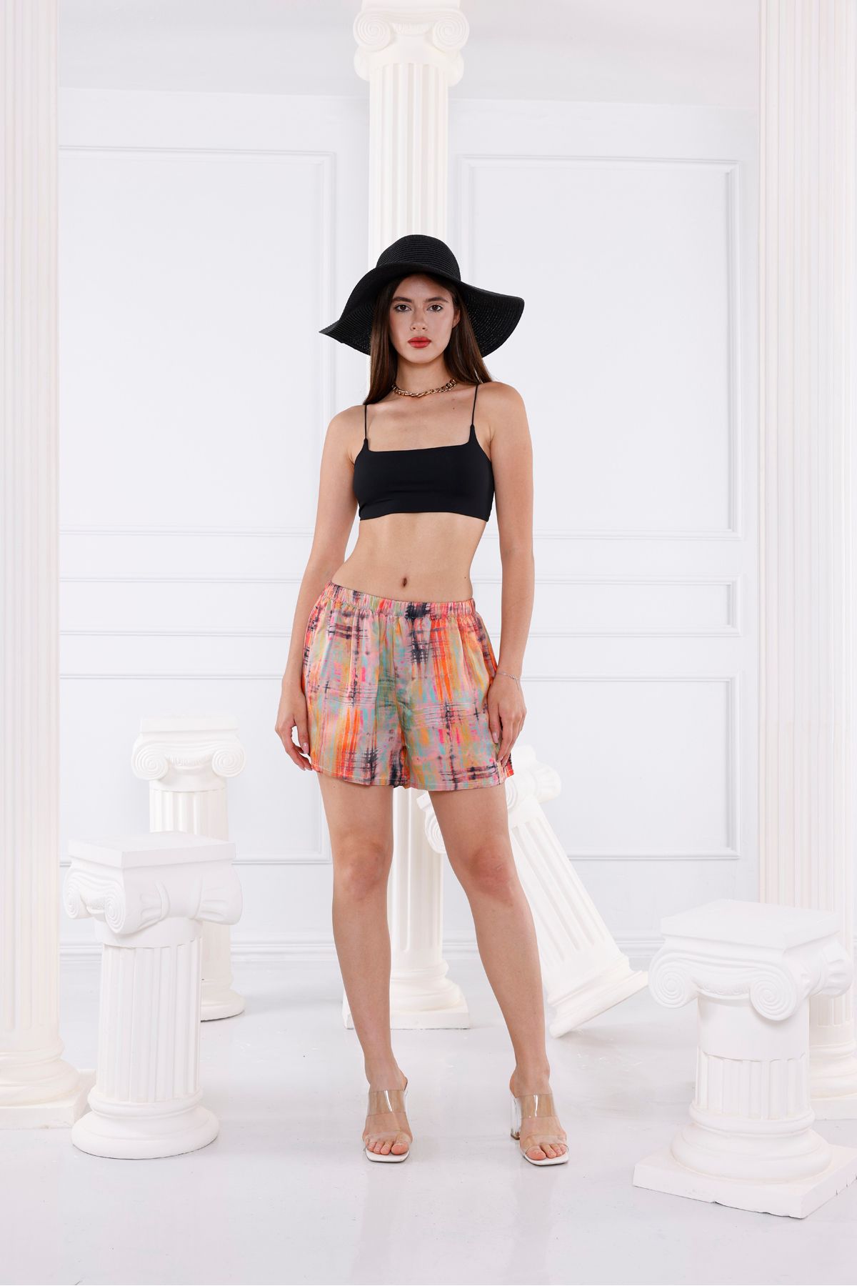 Trend Studio Abigail Vegan İpek CUPRO Şort
