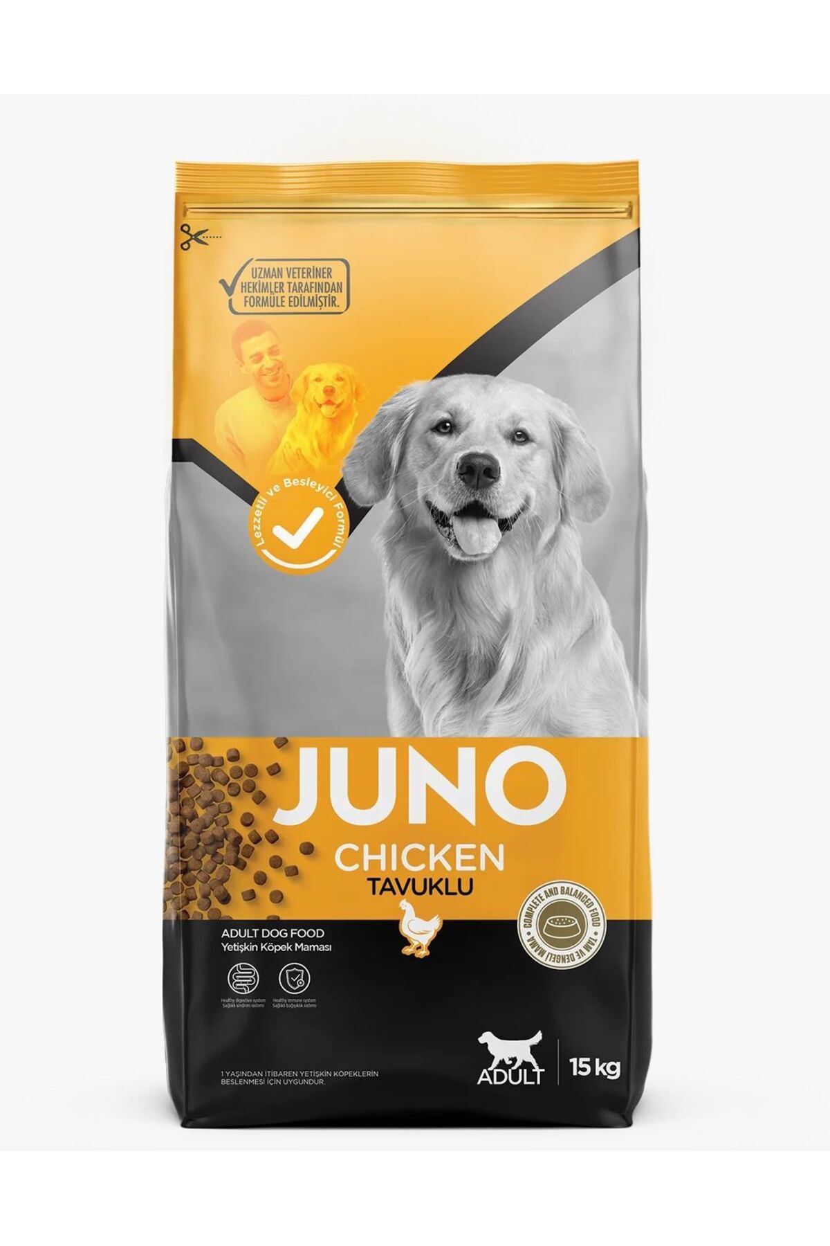 JUNO TÜM IRK YETİŞKİN KÖPEK MAMASI 15 KG