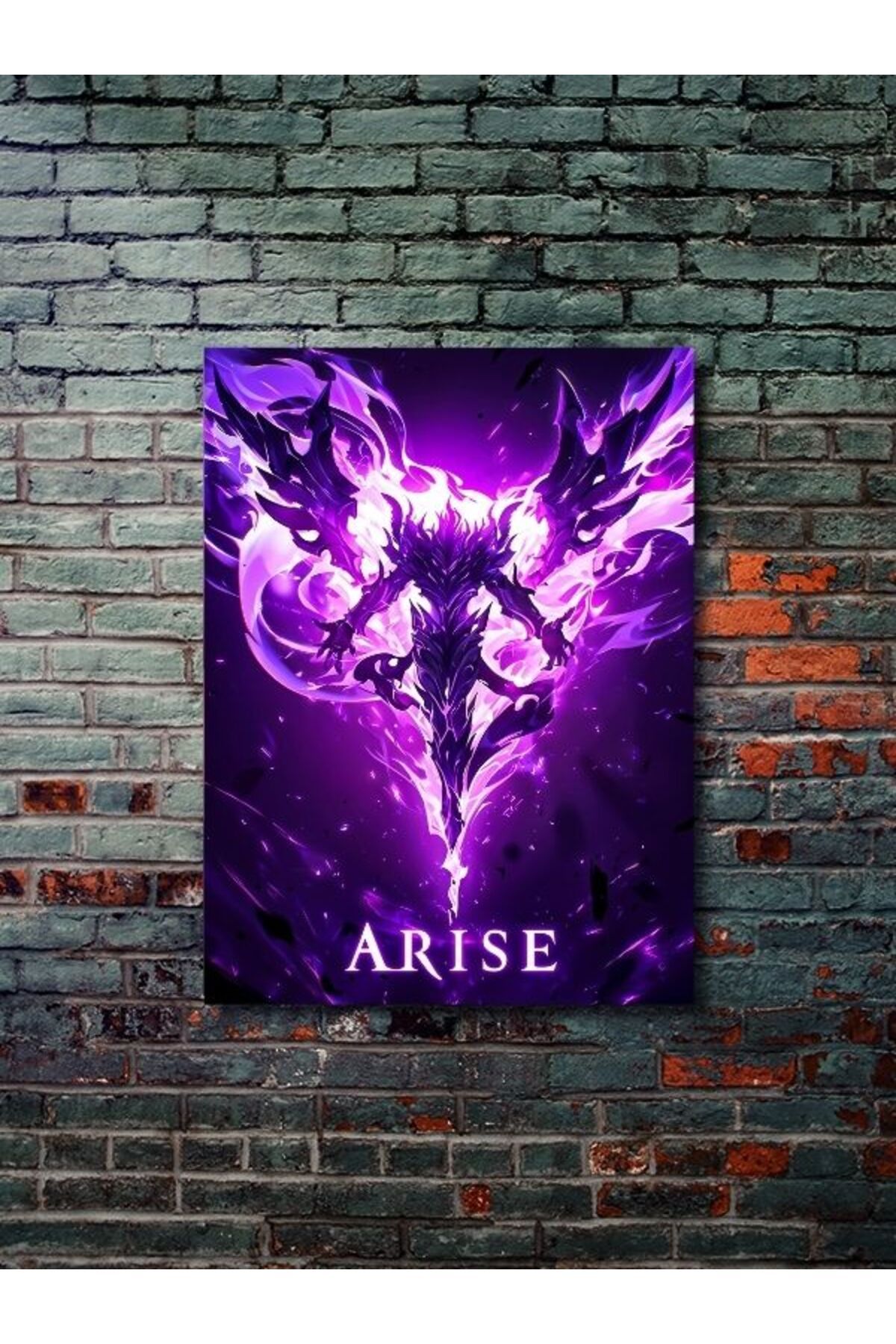 ZNC Solo Leveling - Anime & Manga Posterleri, Özel Tasarım Kağıt Poster