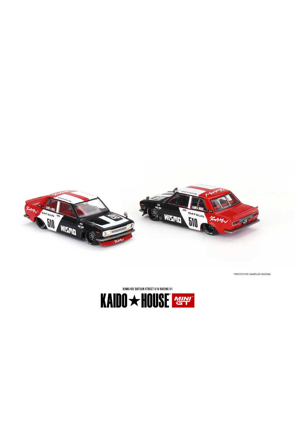 alpmodel Mini GT 1/64 Datsun Street 510 Racing V1 KHMG102