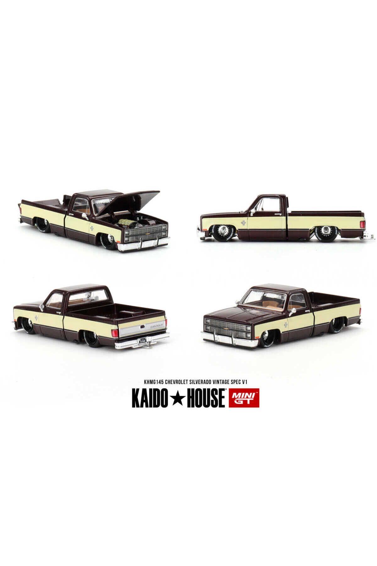 alpmodel Mini GT Mini GT 1/64 Chevrolet Silverado KAIDO Vintage Spec V1 KHMG145