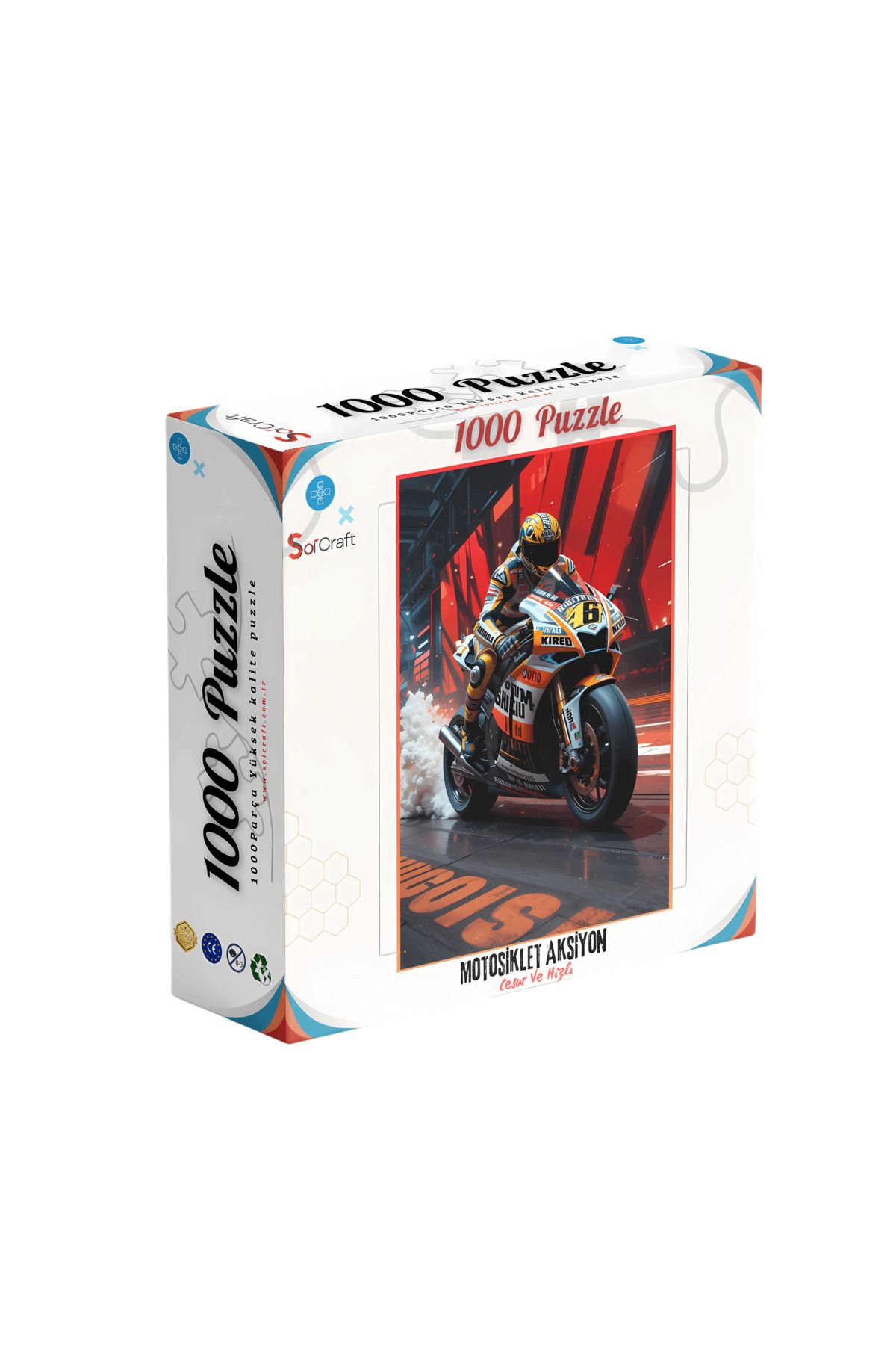 Soi Craft 1000 Parça Puzzle Cesur ve Hızlı