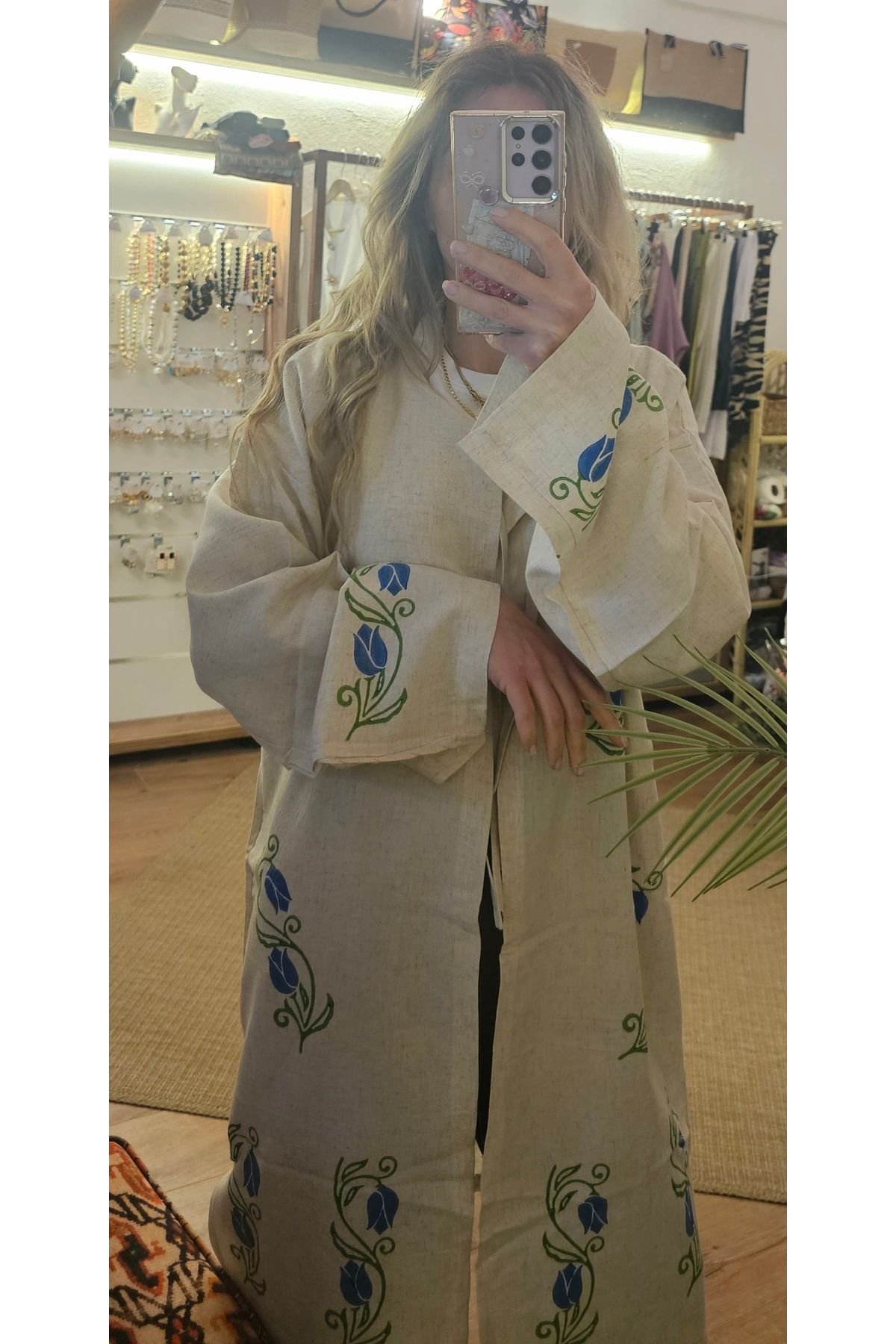 HİLALAKSESUAR10 El yapımı kimono