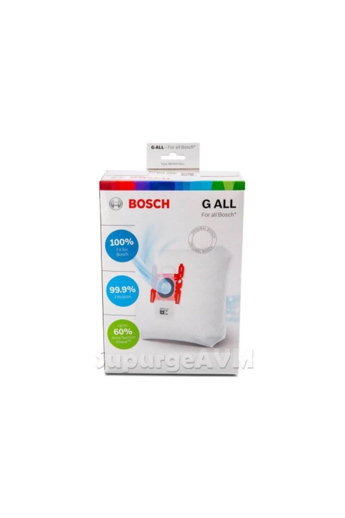 Ermiya Bosch - Siemens G All Tipi Süpürge Toz Torbası 2 Kutu+1 Ad Performer Motor Koruma Filtresi
