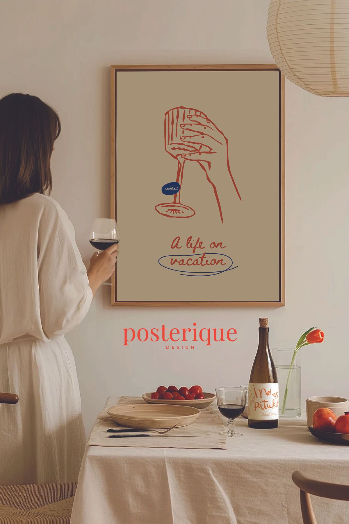 posterique Vocation Çerçevesiz Poster Çerçevesiz Tablo