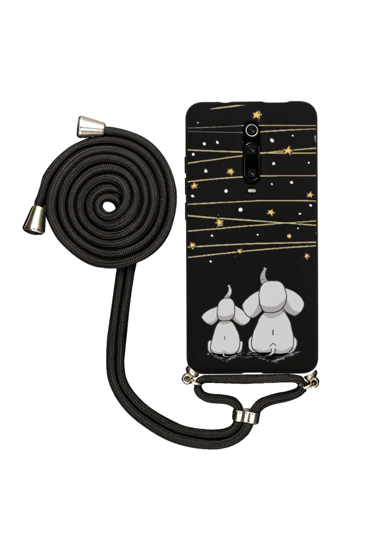 Royaleks Xiaomi Mi 9T Pro İpli Lansman Kılıf - Elephants And The Stars