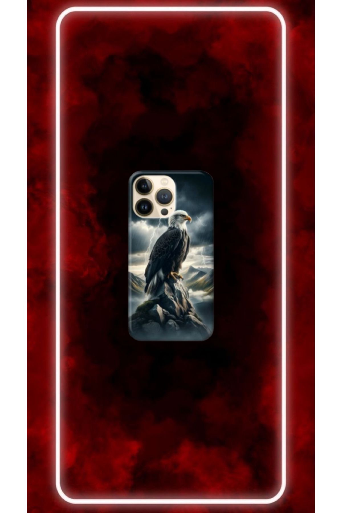 cover shopp Kartal Desenli Kılıf Tasarımı-5 IP 16 Pro
