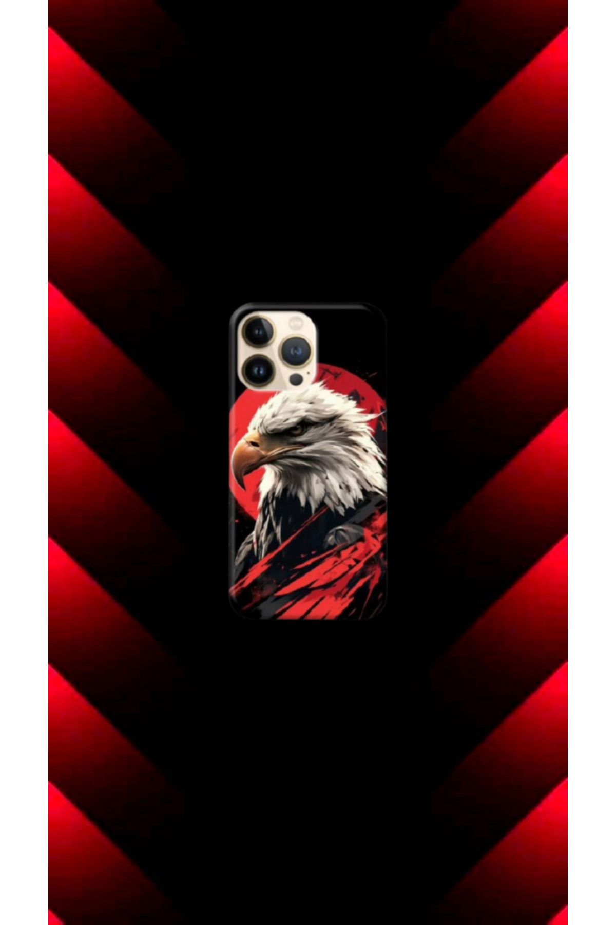 cover shopp Kartal Desenli Kılıf Tasarımı-4 IP 15 Pro