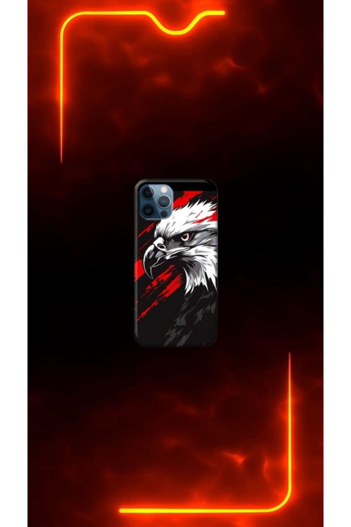 cover shopp Kartal Desenli Kılıf Tasarımı-1 IP 12 Pro