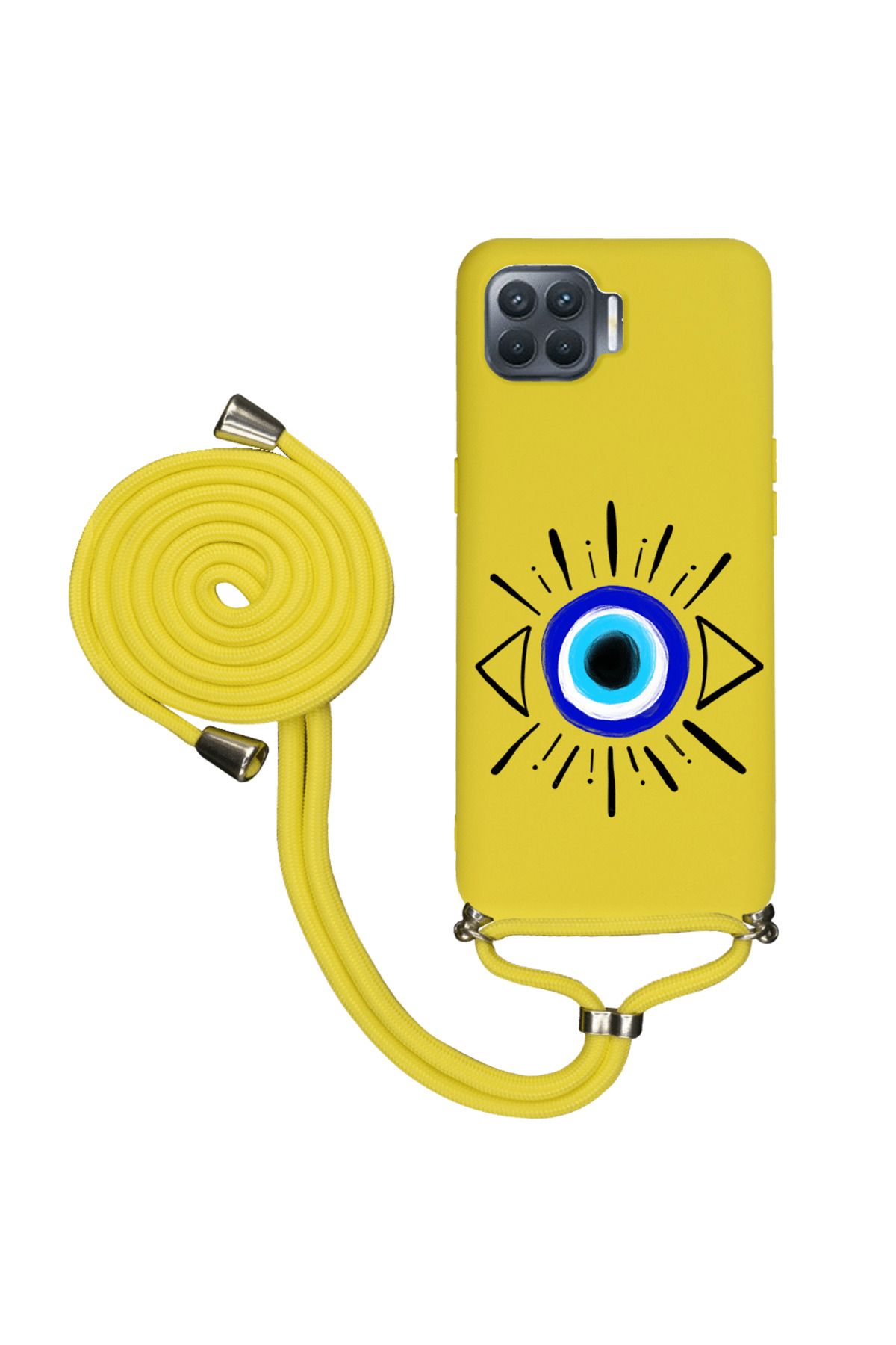 Royaleks Oppo Reno 4 Lite İpli Lansman Kılıf - Eyes 2