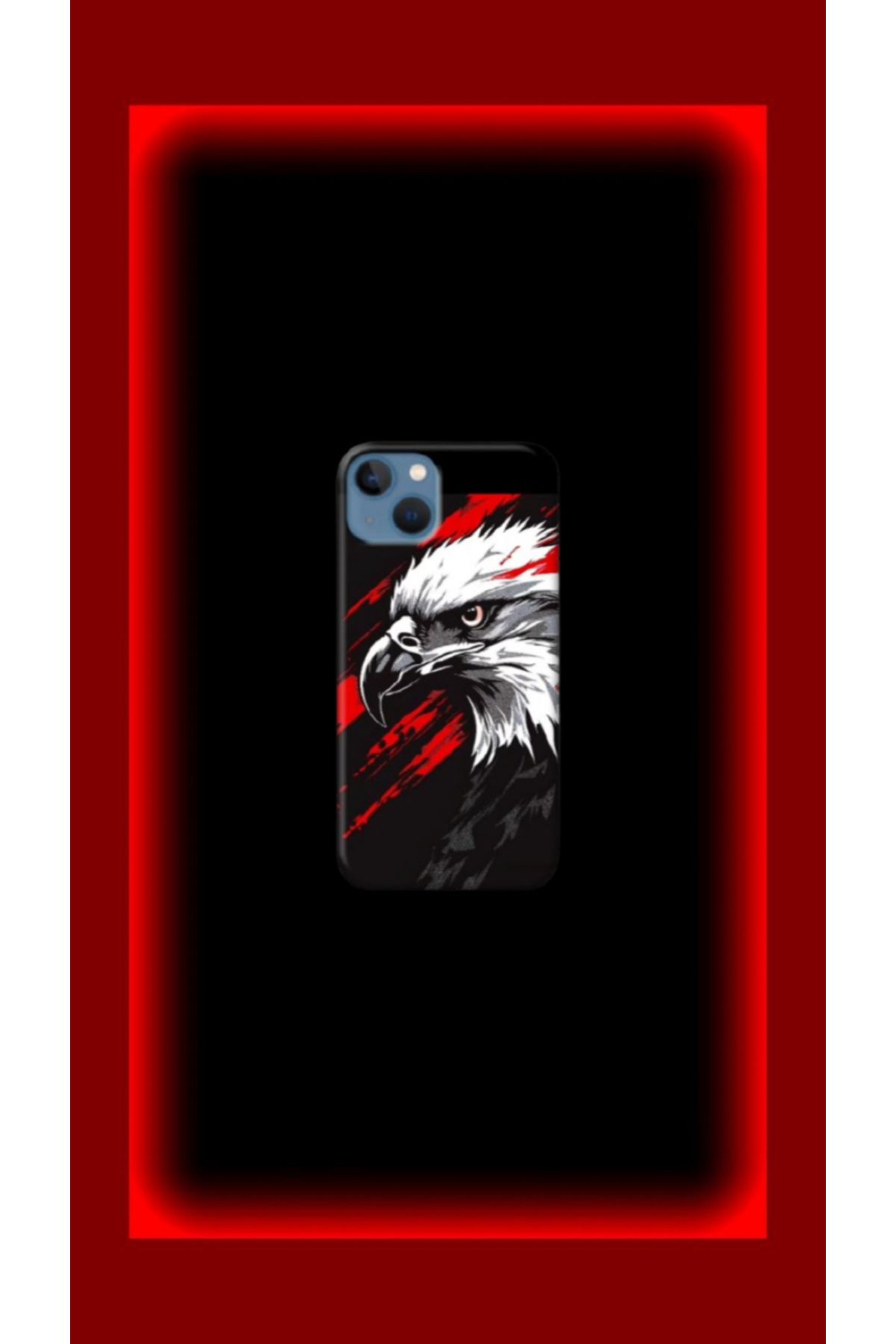 cover shopp Kartal Desenli Kılıf Tasarımı-4 IP 14