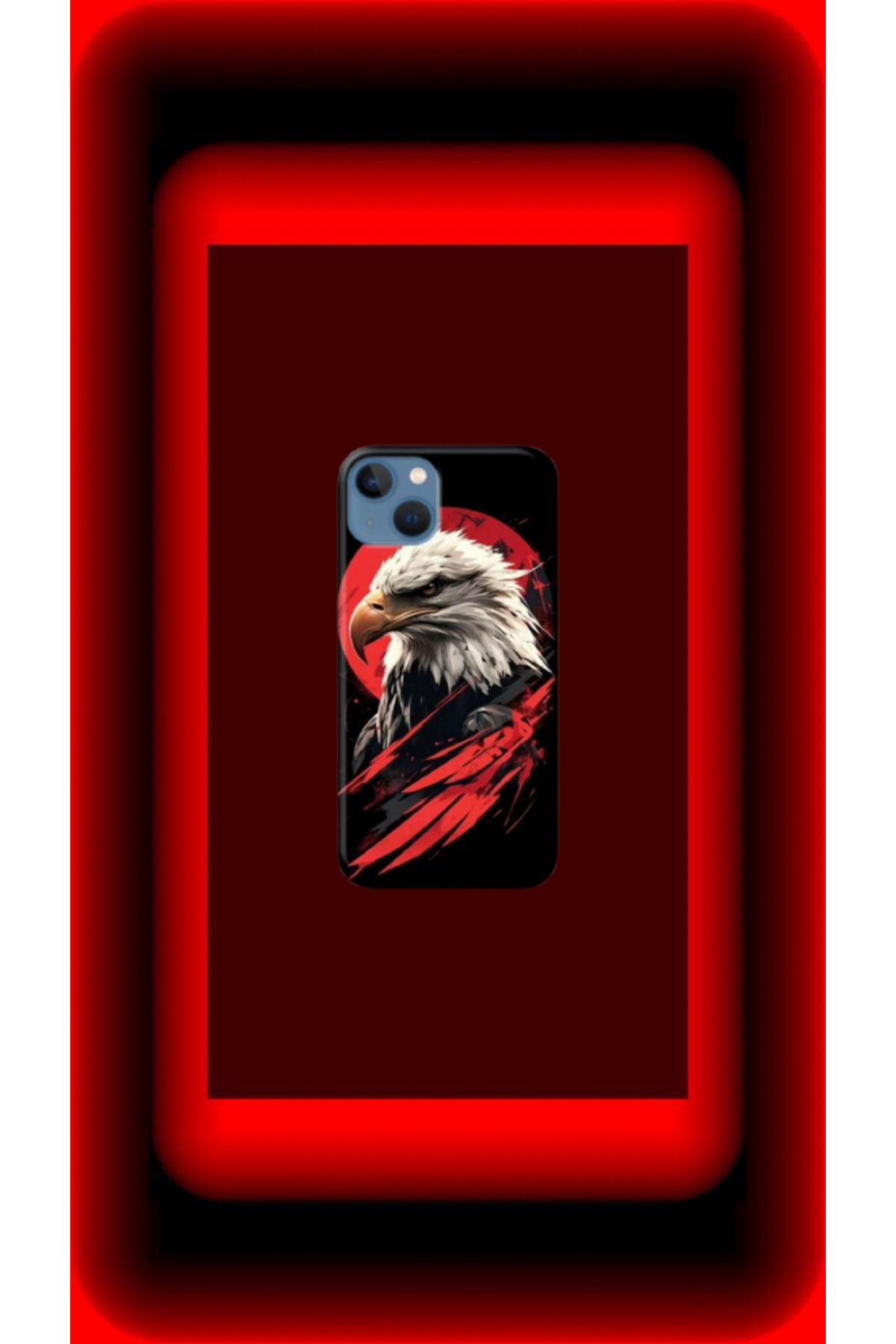 cover shopp Kartal Desenli Kılıf Tasarımı-2 IP 13