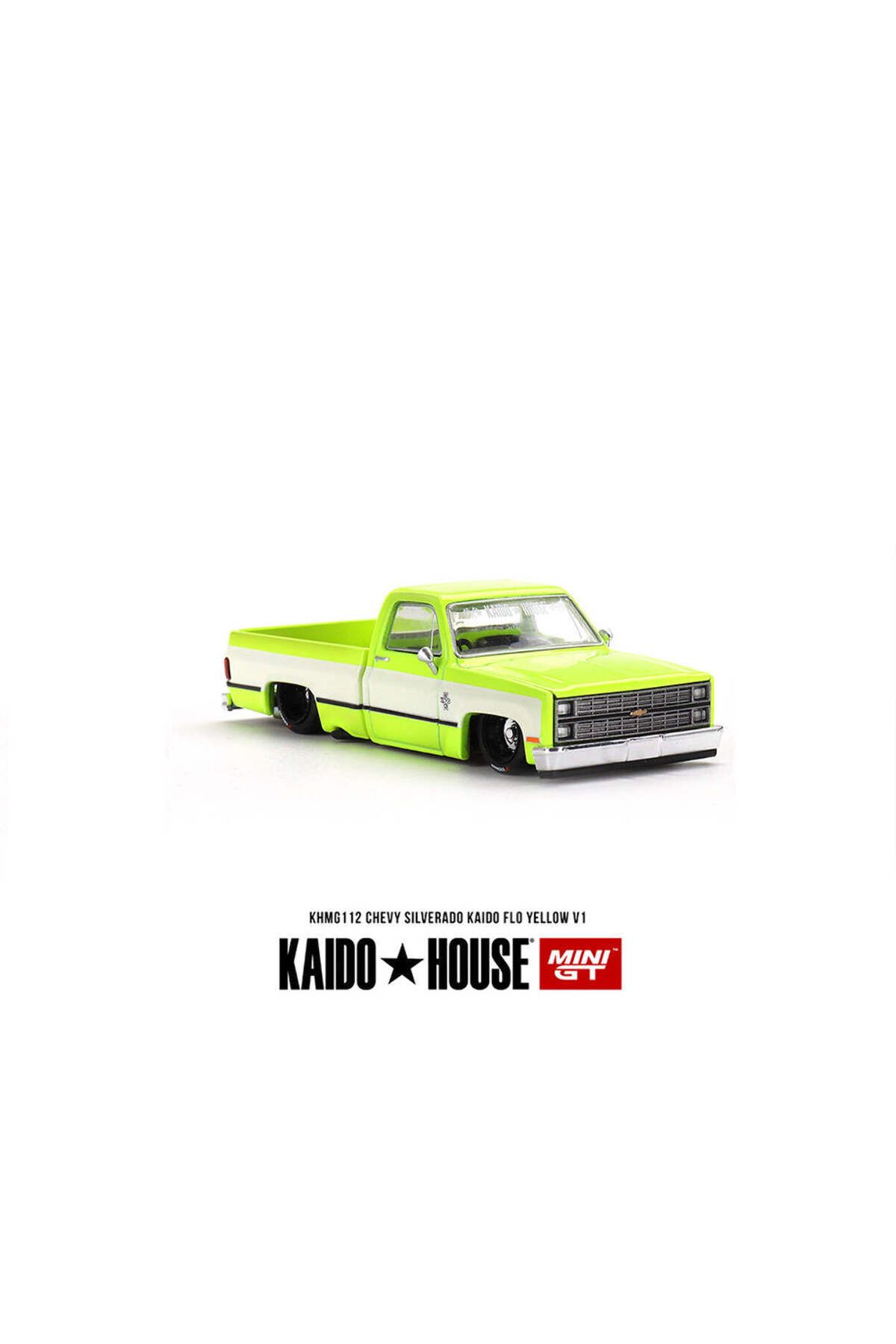 alpmodel Mini Gt 1/64 Chevrolet Silverado Kaido House Collab Kaido Flo V1
