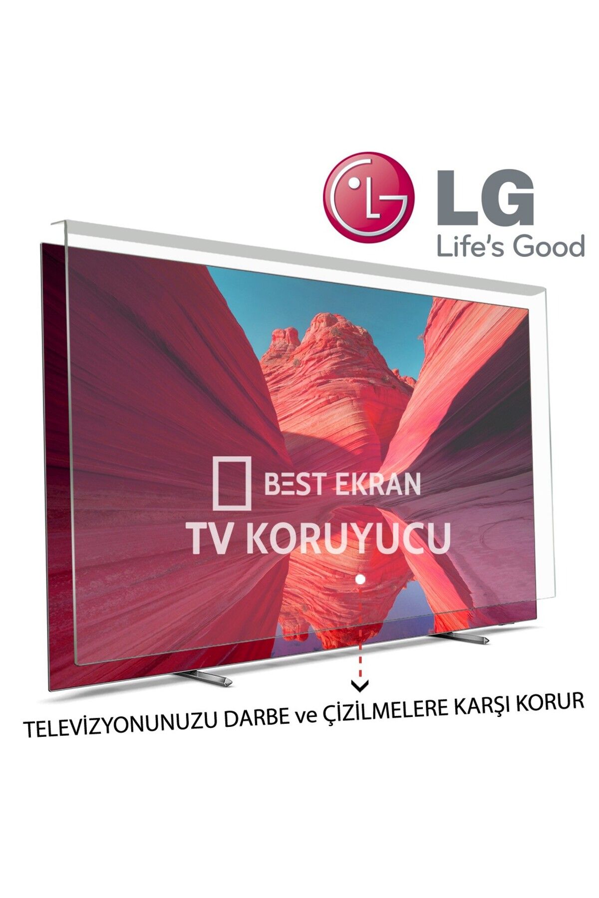 LG 75" inç Tv Ekran Koruyucu | KIRILMAZ PANEL