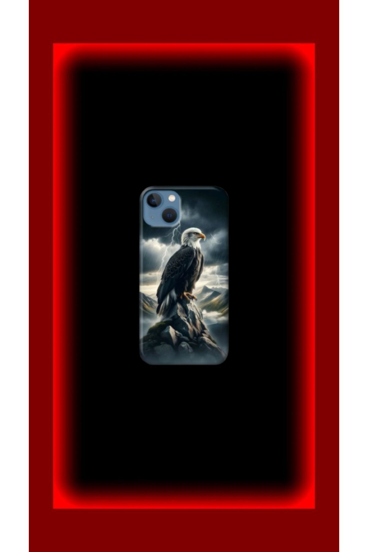 cover shopp Kartal Desenli Kılıf Tasarımı-3 IP 14