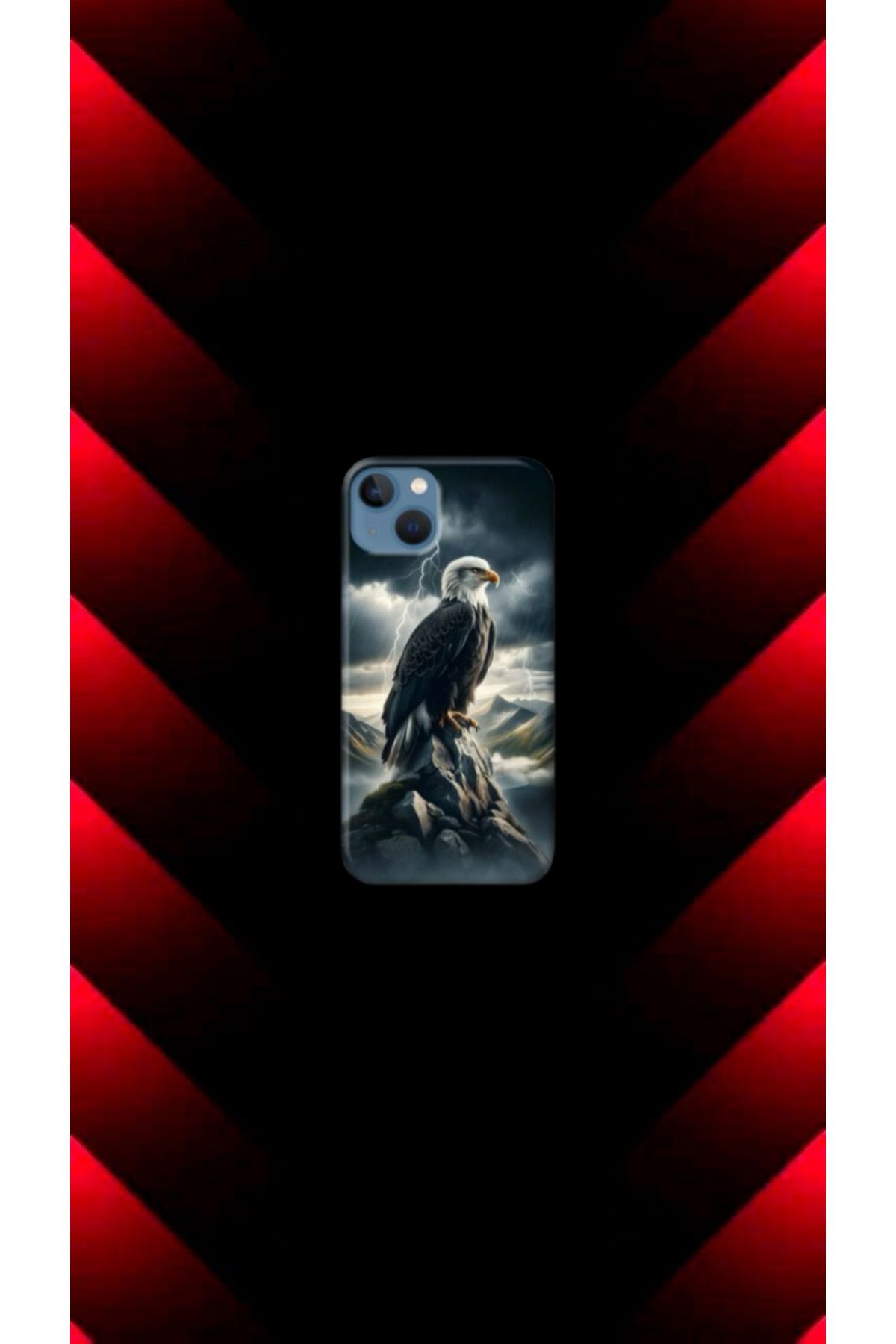 cover shopp Kartal Desenli Kılıf Tasarımı-2 IP 15
