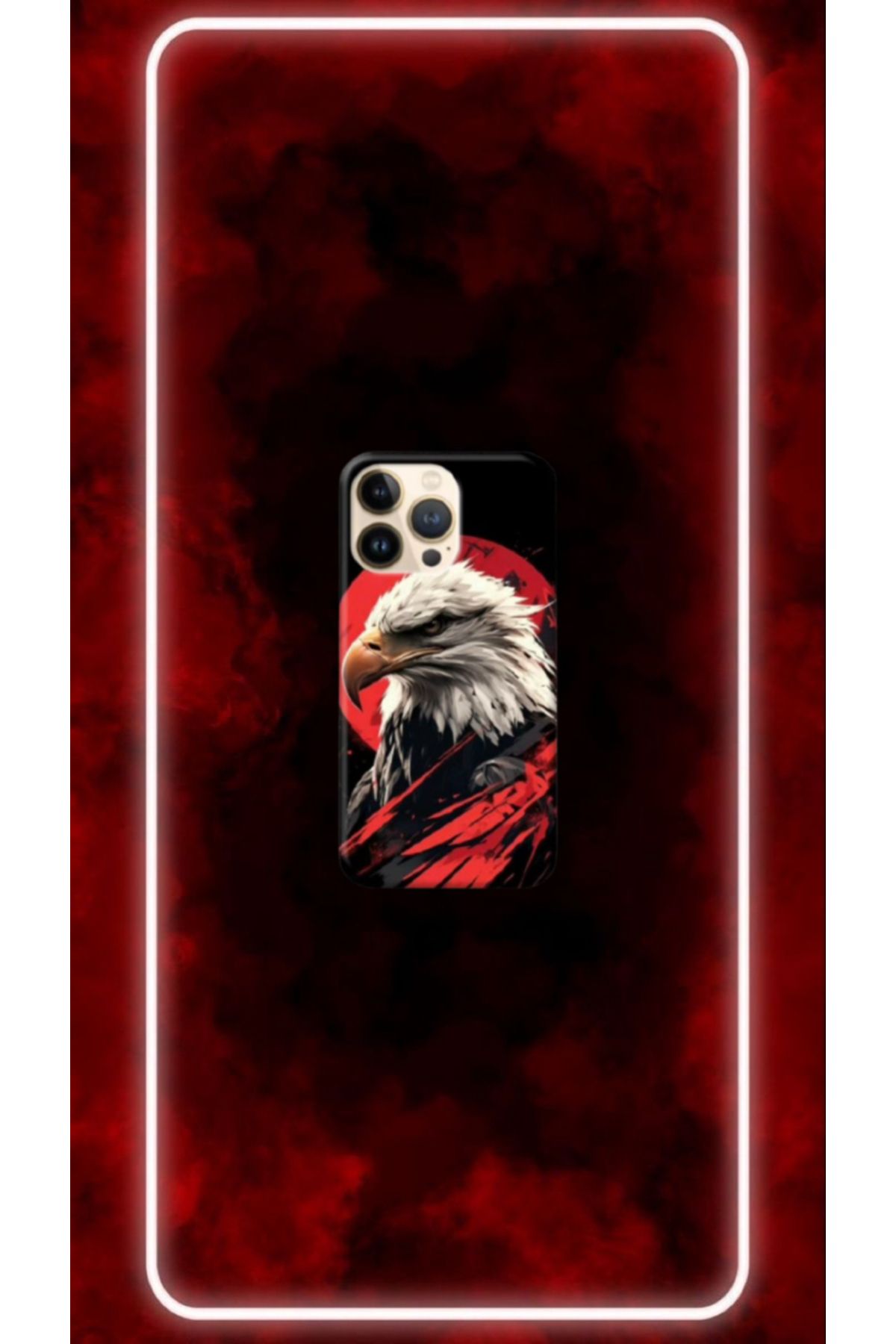 cover shopp Kartal Desenli Kılıf Tasarımı-4 IP 16 Pro