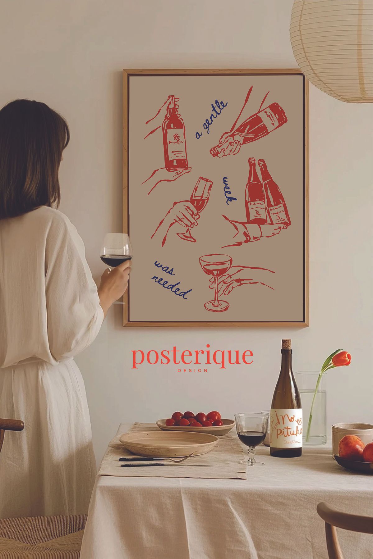 posterique Was Needed Çerçevesiz Poster Çerçevesiz Tablo