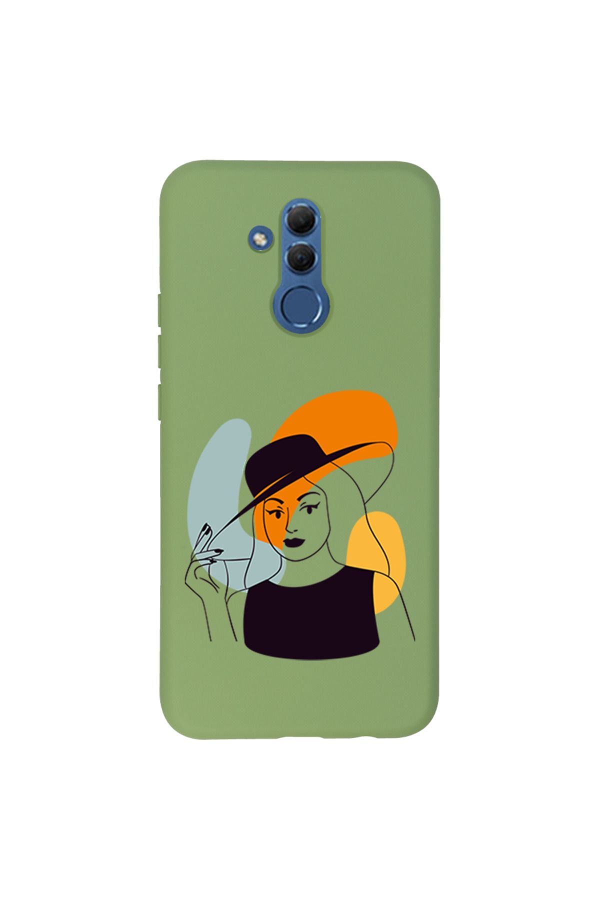 Royaleks Huawei Mate 20 Lite Lansman Kılıf - Art Woman 4
