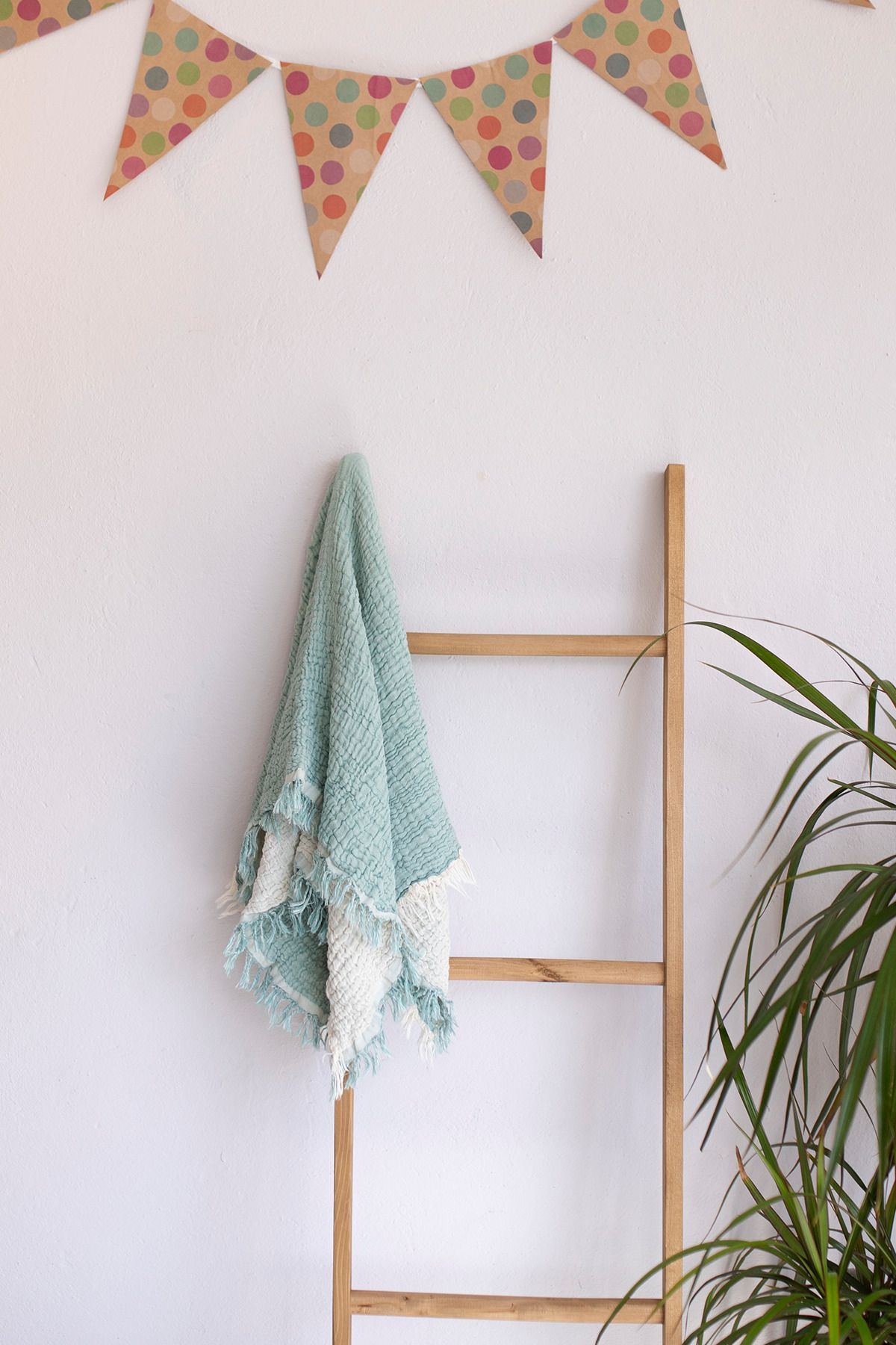 tinykiddesign Müslin Kumaş Bebek Battaniyesi