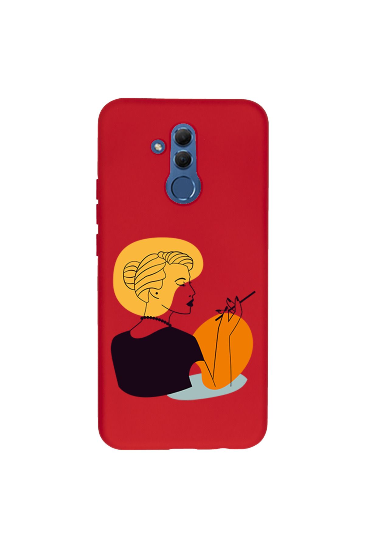 Royaleks Huawei Mate 20 Lite Lansman Kılıf - Art Woman 2