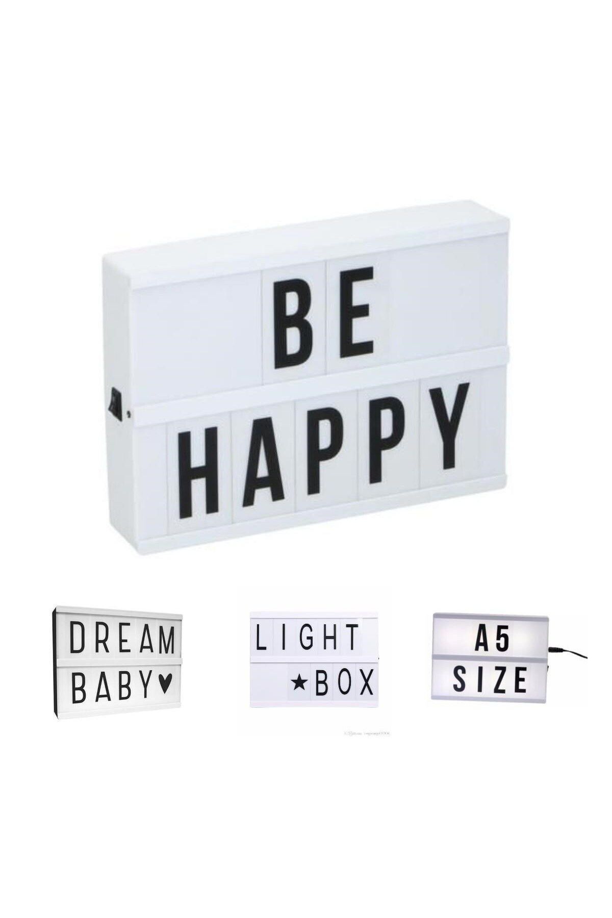 SerenityHaven Sinematik Lightbox Dekorasyon Aydınlatma Aksesuarları (A5 Boyut) (5162)