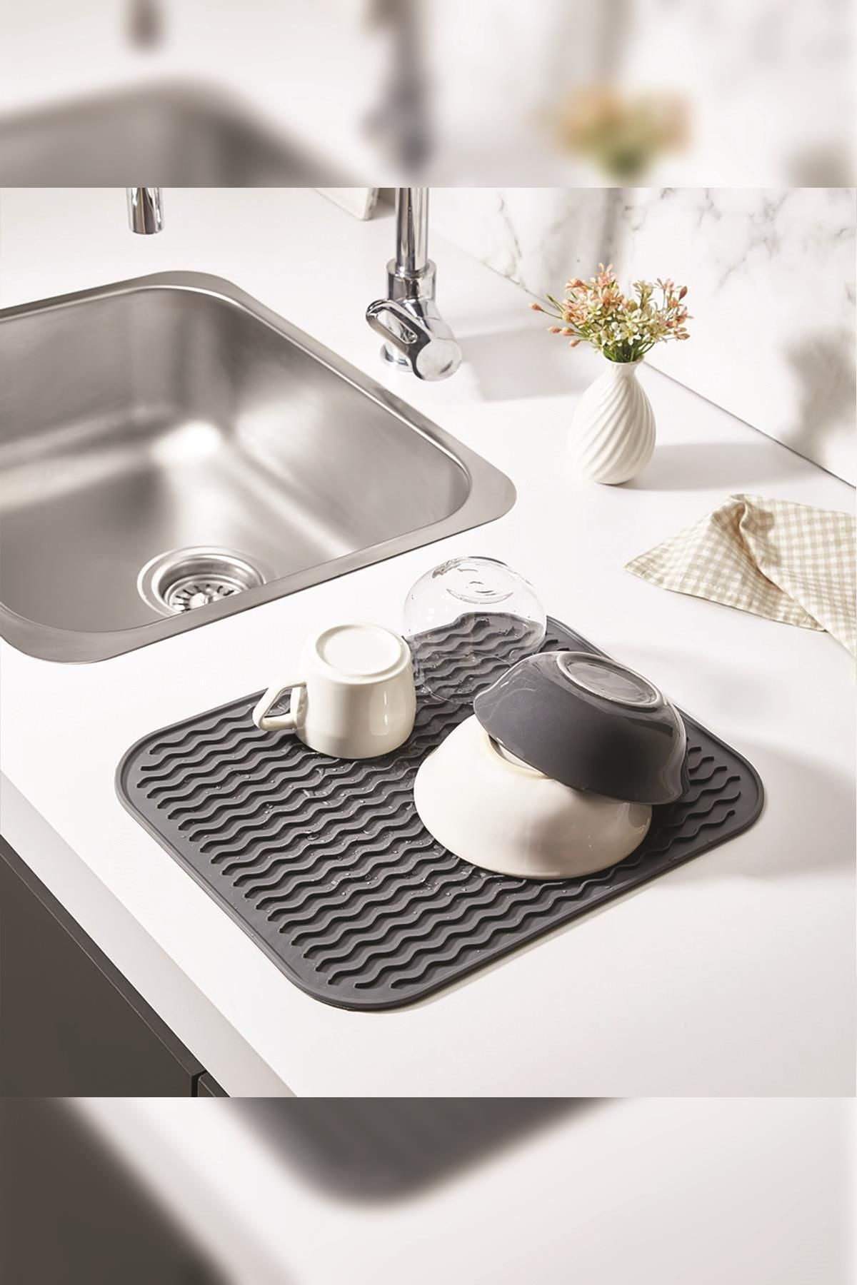 Avantaj Kapıda ® Silikon Çok Amaçlı Kaydırmaz Mat & Bulaşıklık (28*36 Cm )