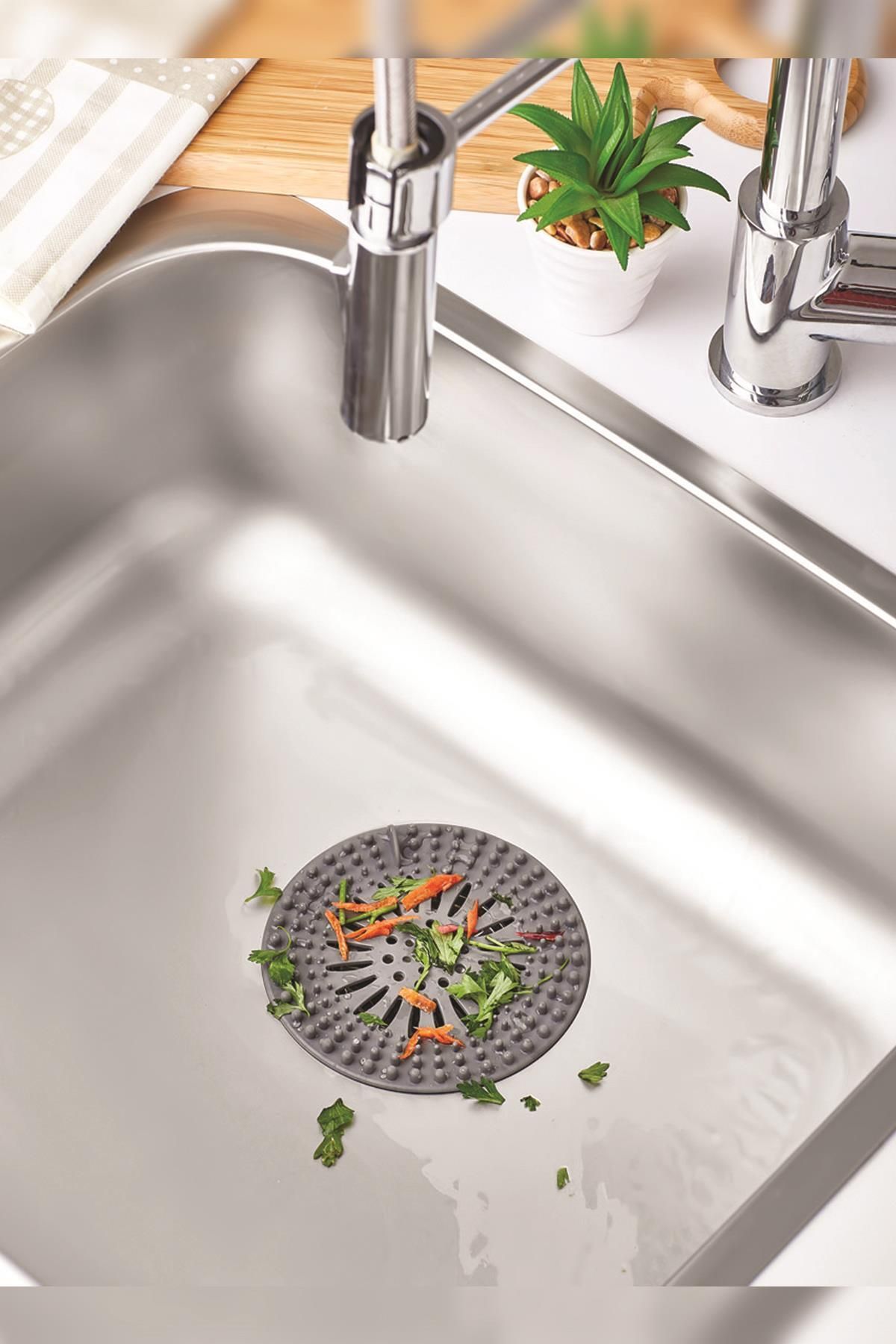 Avantaj Kapıda ® Silikon Lavabo Gideri Süzgeci