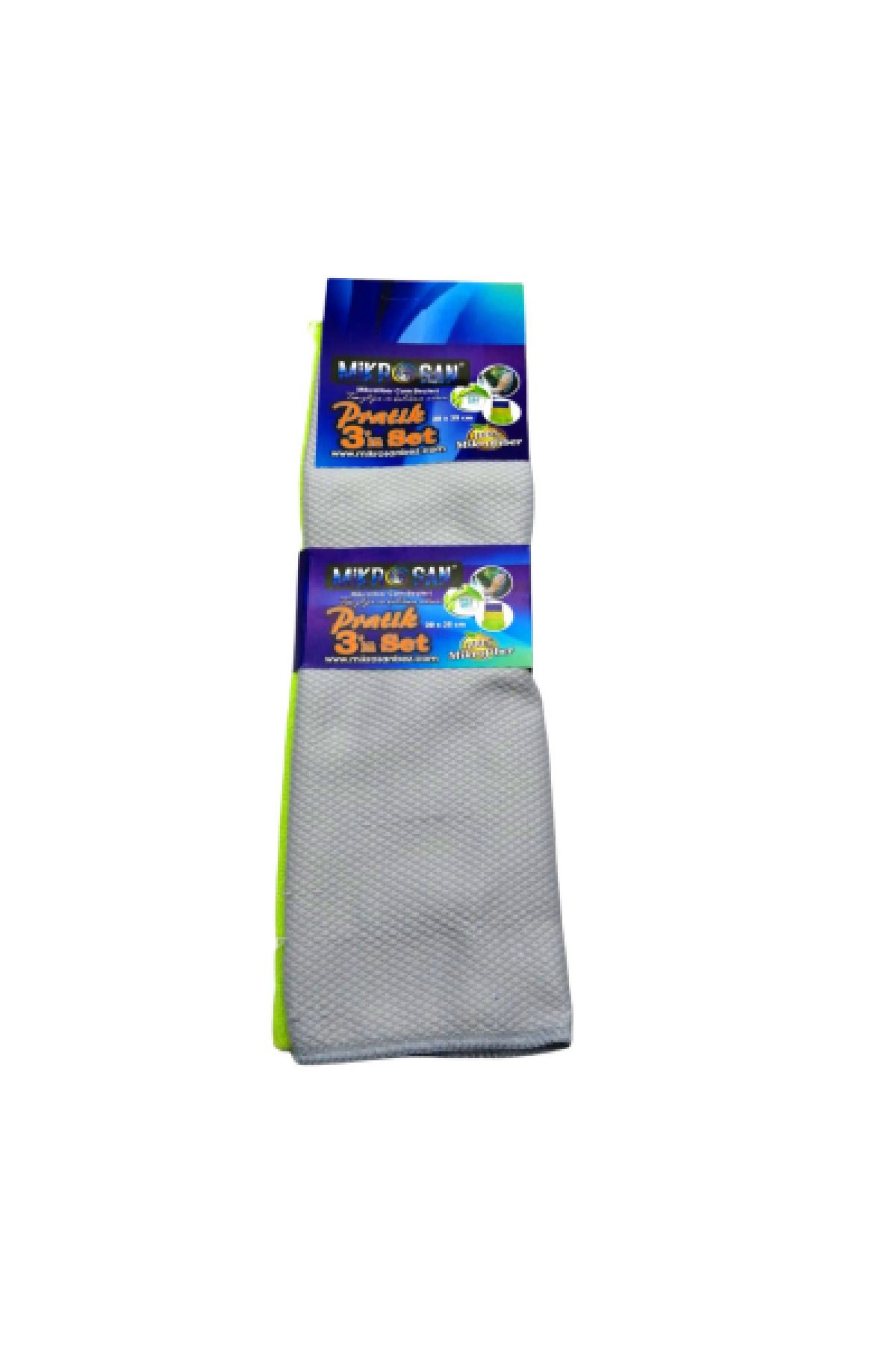 Findit 3LÜ - PRATİK SET MİKROFİBER BEZ 30X35CM. (2818)