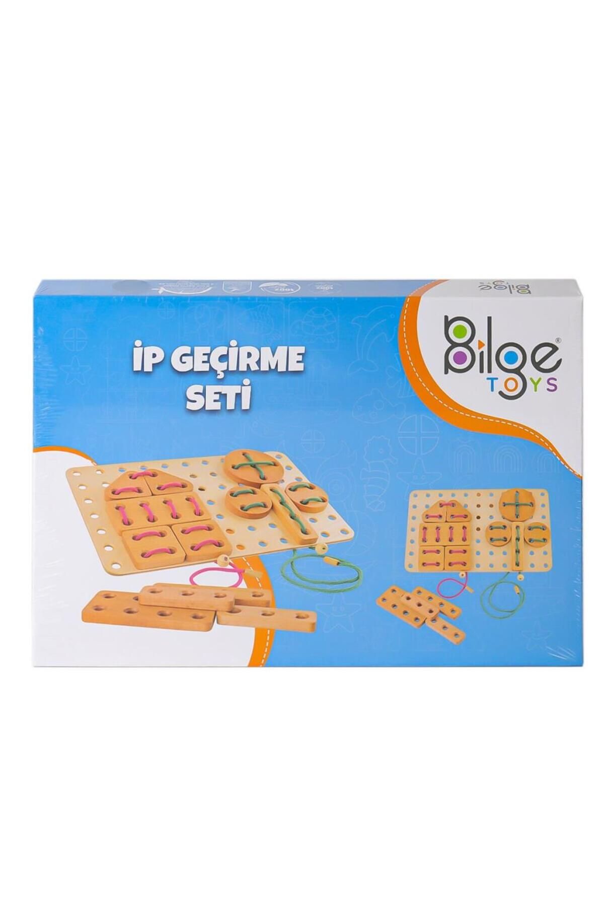 Skygo BLG-111 Ahşap İp Geçirme Oyun Seti