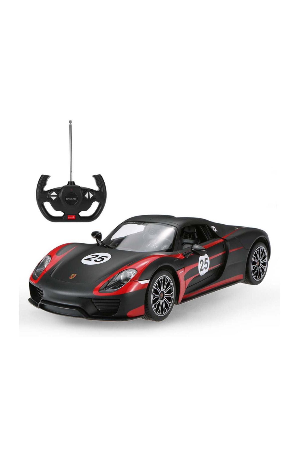 Art Tone SUNMAN RASTAR KUMANDALI ARABA 70710 PORSCHE 918 SPYDER WEİSSACH F/F R/C 2.4GHZ 1:14 IŞIKLI 6+