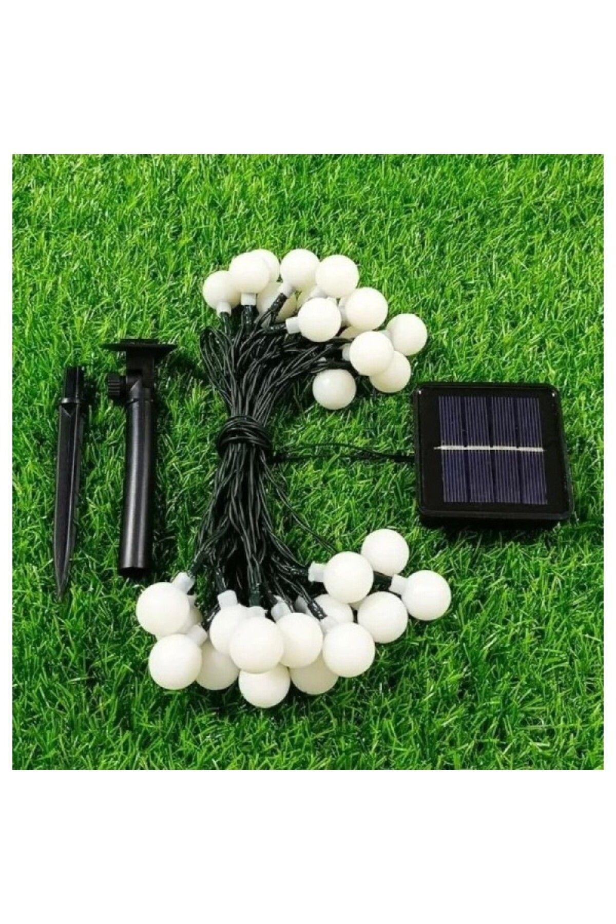 TTT Solar 5m 28 Led Top RGB Siyah Kablolu