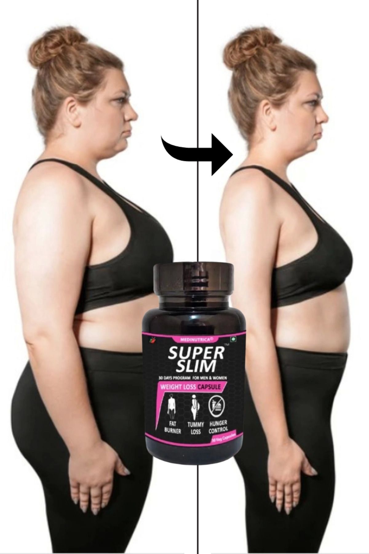 DENİZBİLİŞİM Medinutrica Super Slim Bay/ Kullanımına Uygun 30'Lu Takviye