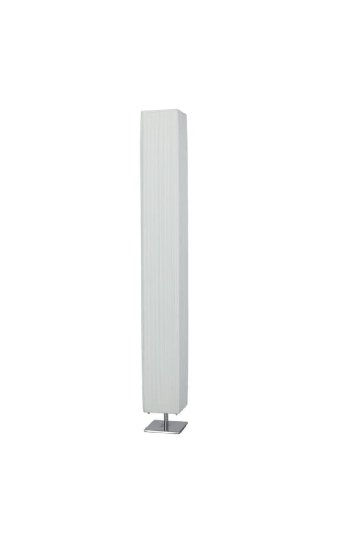Generic-Delta Art 220V E27 LED Minimalist and Elegant Design PE Shade Floor Standing Lamp White 2