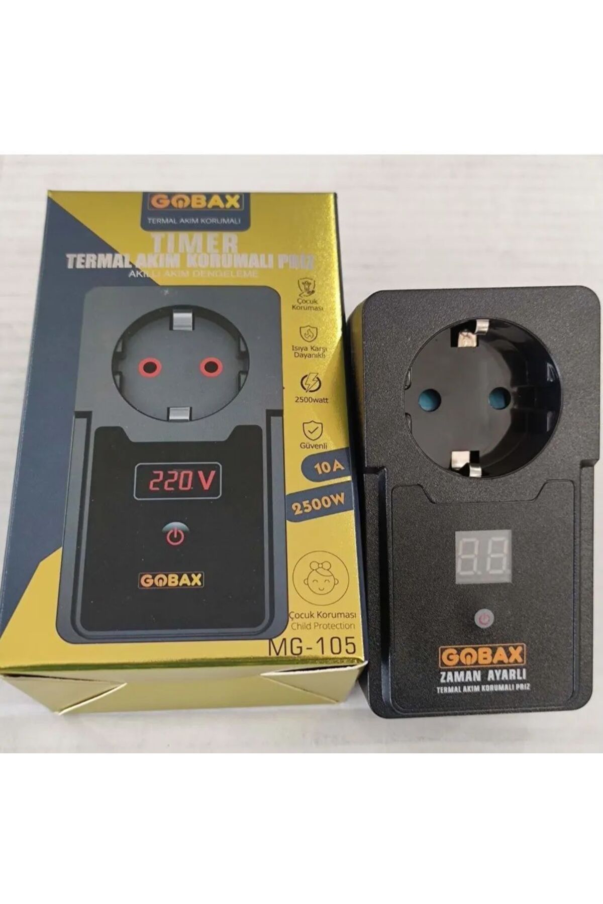 Skygo GOBAX Mg-105 Termal Akim Korumali Priz