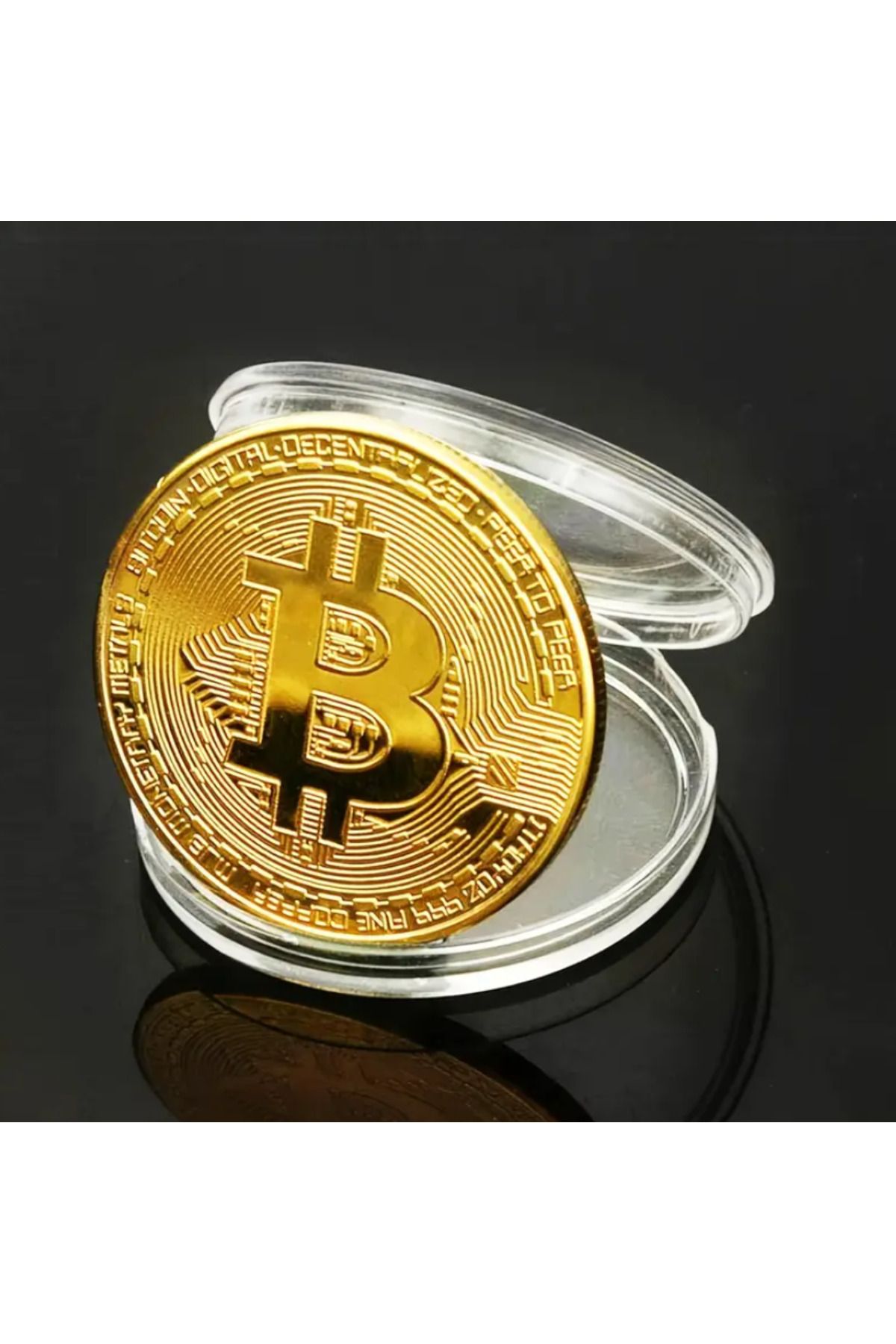 Butic Kripto Para Bitcoin Süs Hediyelik BTC 4CM