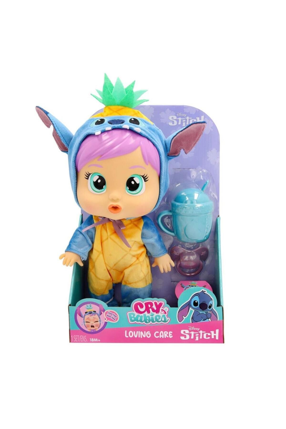 Skygo CYB70000 Cry Babies Love and Care Stitch Kostümlü Bebek