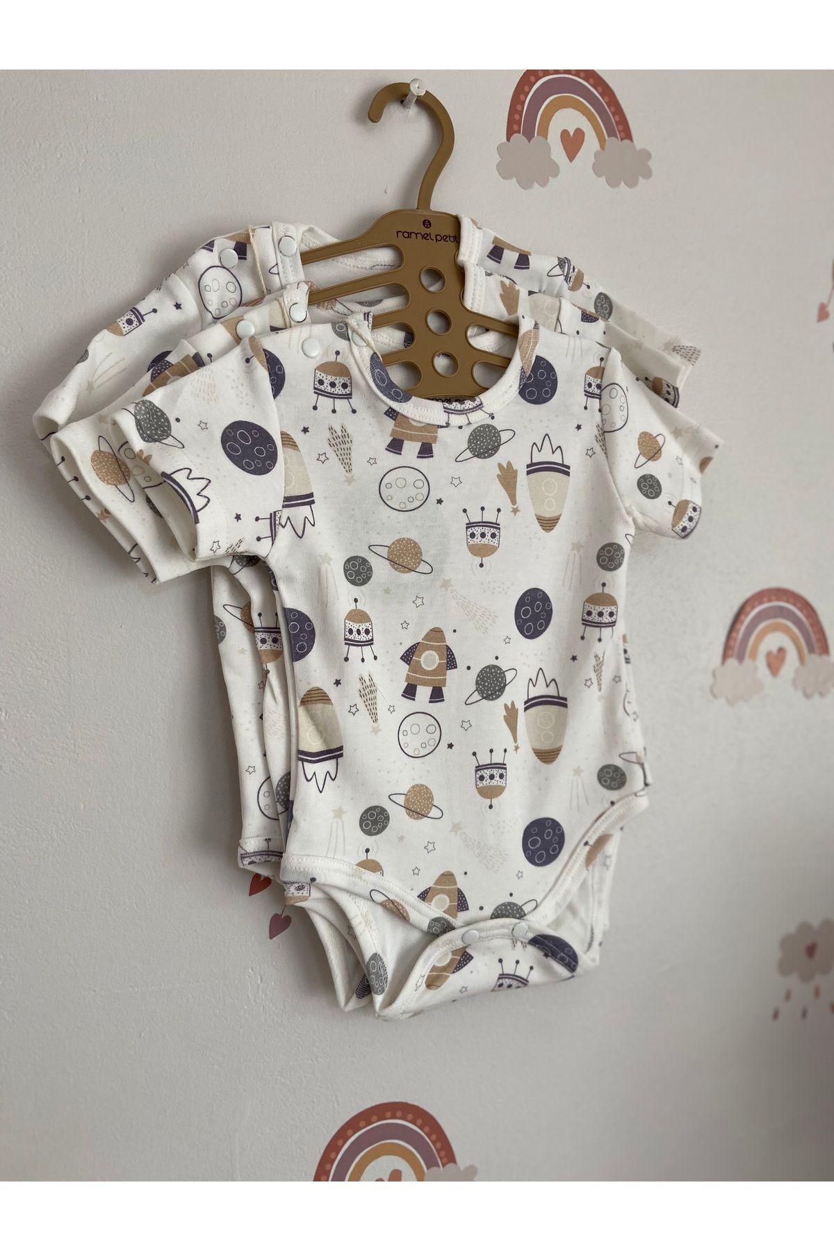 Ramel Kids Astronot bebek zıbın renkli