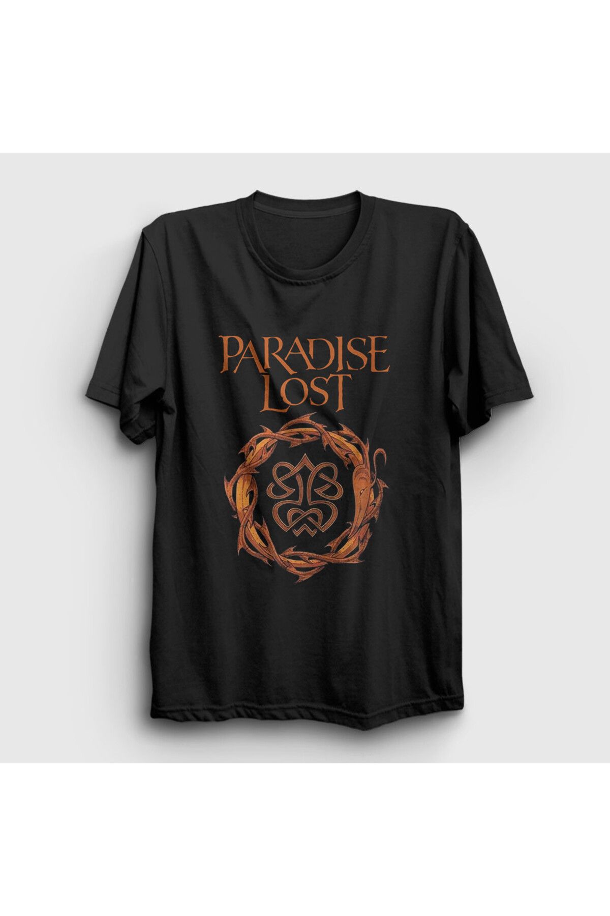 Presmono Unisex Siyah Logo Paradise Lost T-Shirt 549927tt