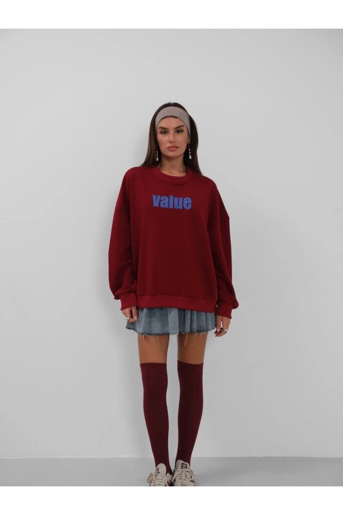 POLEXP Rahat ve Şık Oversize Kazak