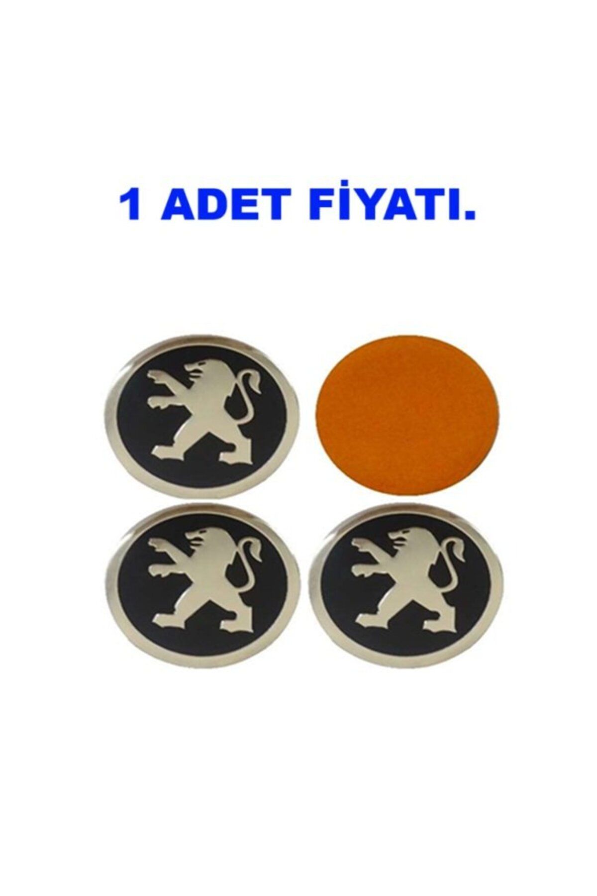 RENSA JANT GÖBEK ARMA Q60 4 ADET TAKIM YAPIŞMA SİYAH PEUGEOT