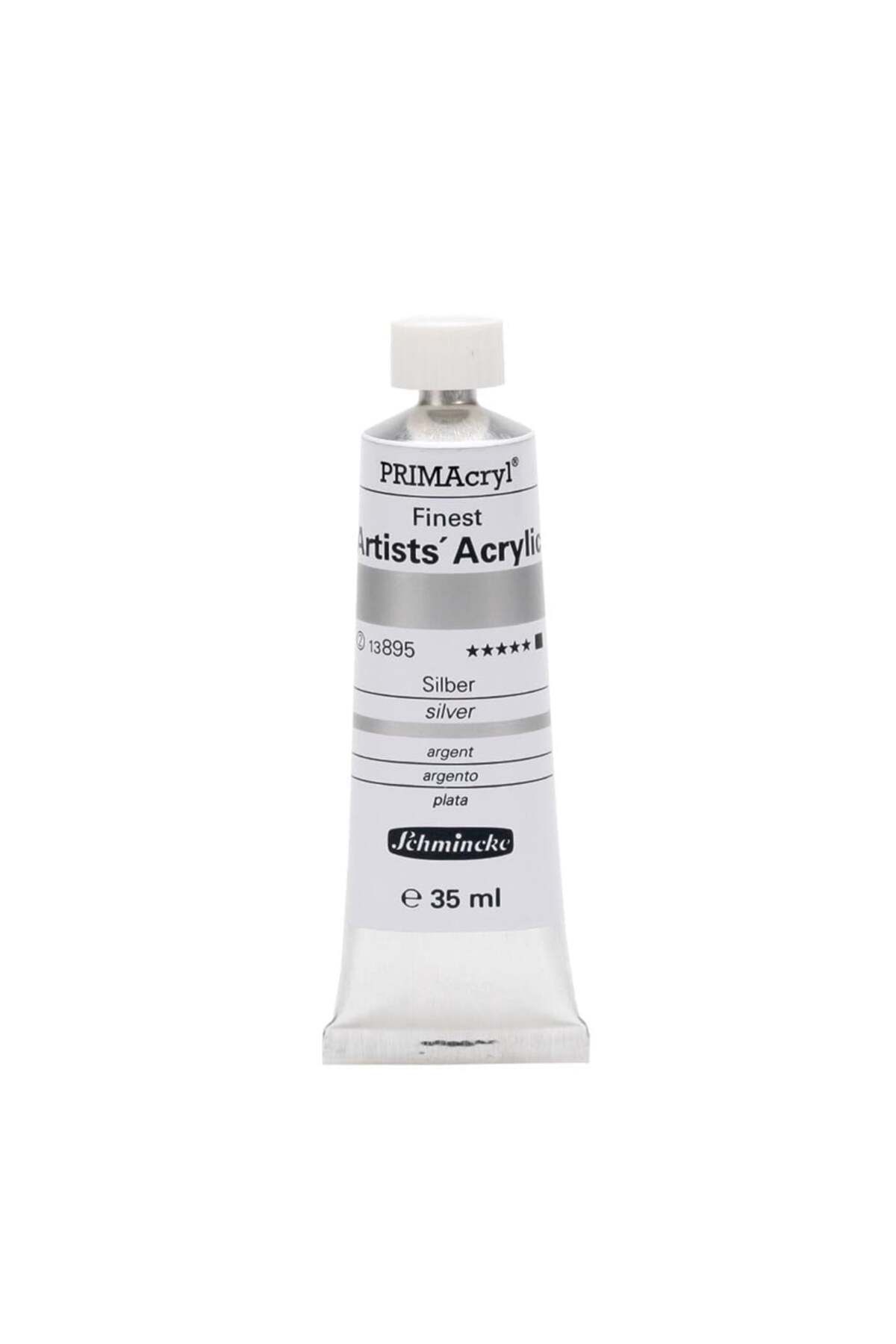 Schmincke Primacryl Artist Akrilik Boya 35 ml Seri 2 895 Silver