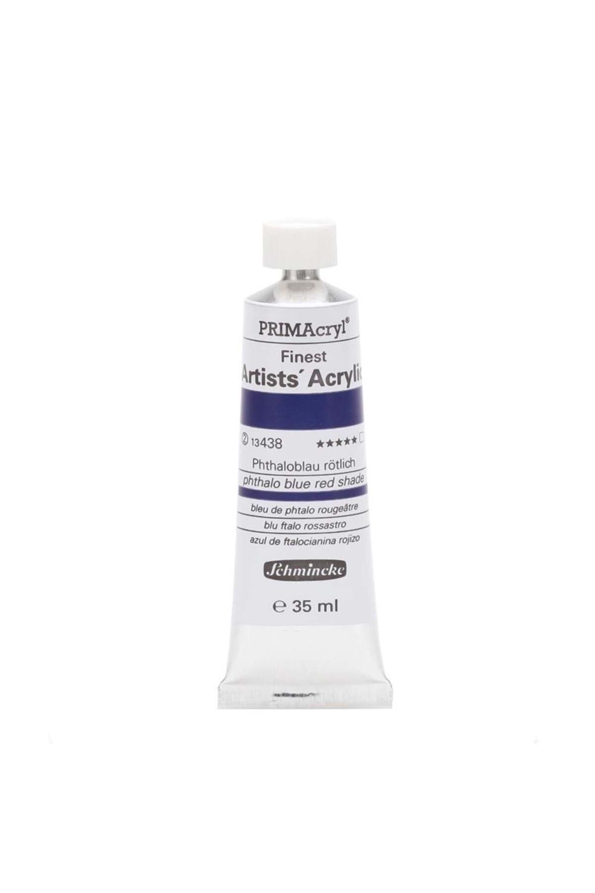 Schmincke Primacryl Artist Akrilik Boya 35 ml Seri 2 438 Phthalo Blue Red Shade
