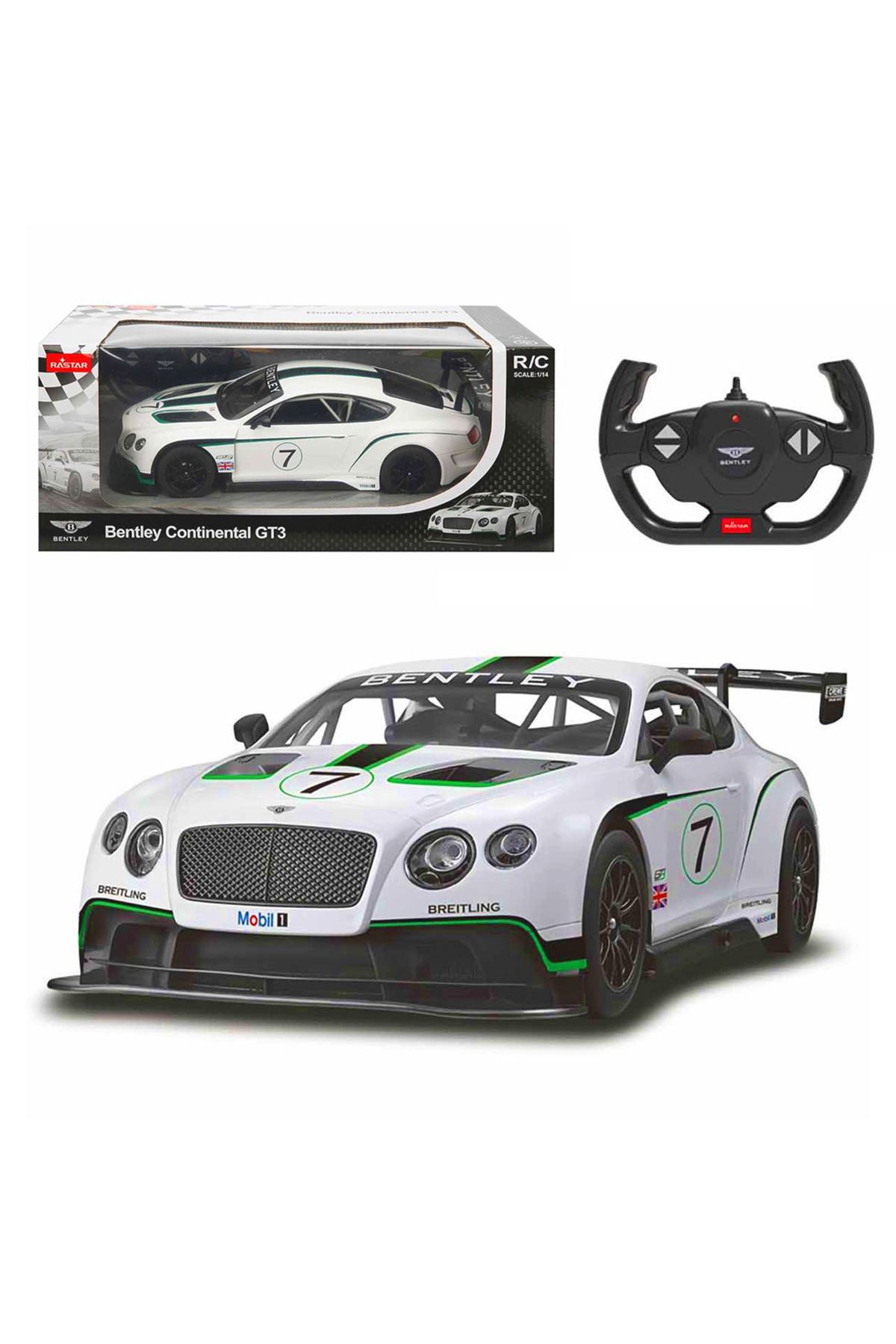Art Tone SUNMAN RASTAR KUMANDALI ARABA 70600 CONTİNENTAL GT3 F/F R/C 2.4GHZ 1:14 IŞIKLI 6+