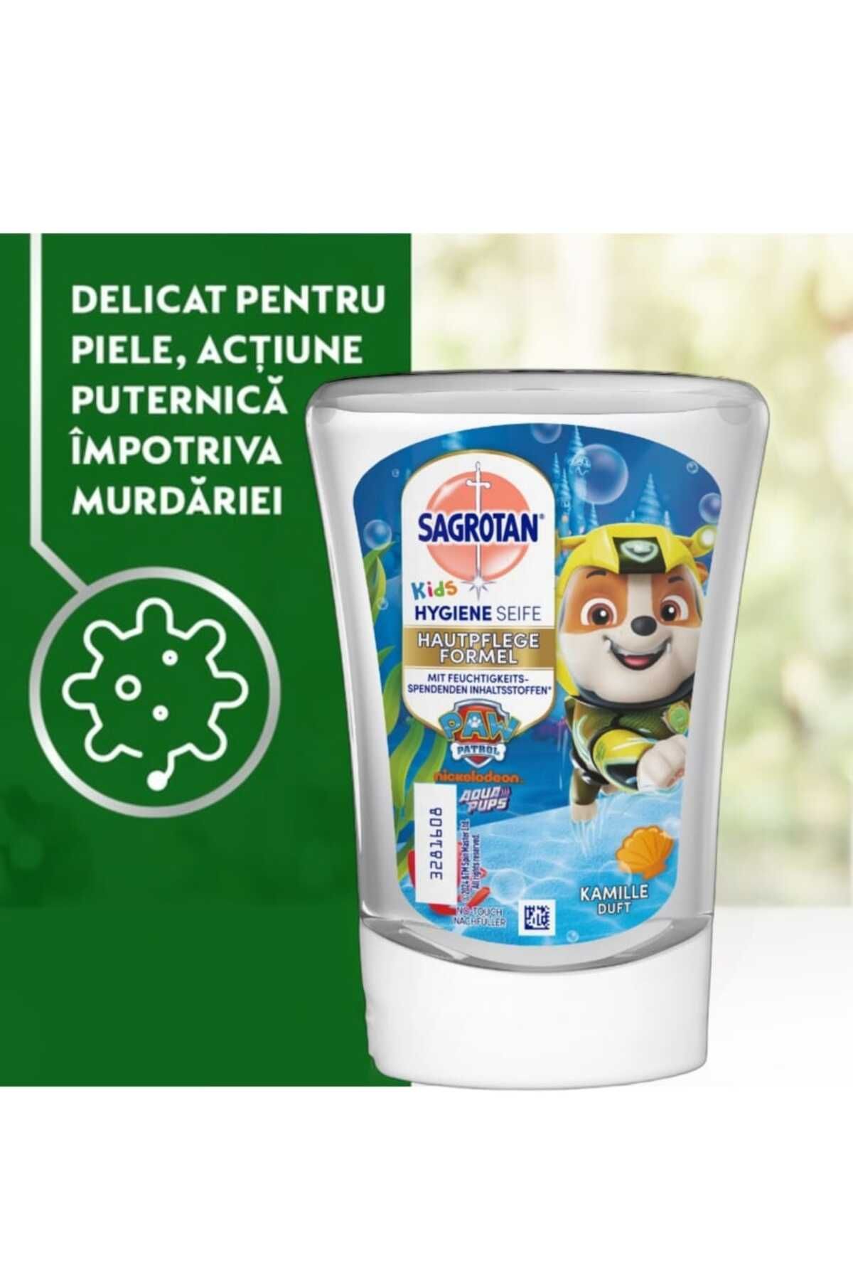 Dettol-Sagrotan No Touch Kids Soap Dispenser Set: Liquid soap dispenser with sensor + 5 soap refills, 250 ml 6
