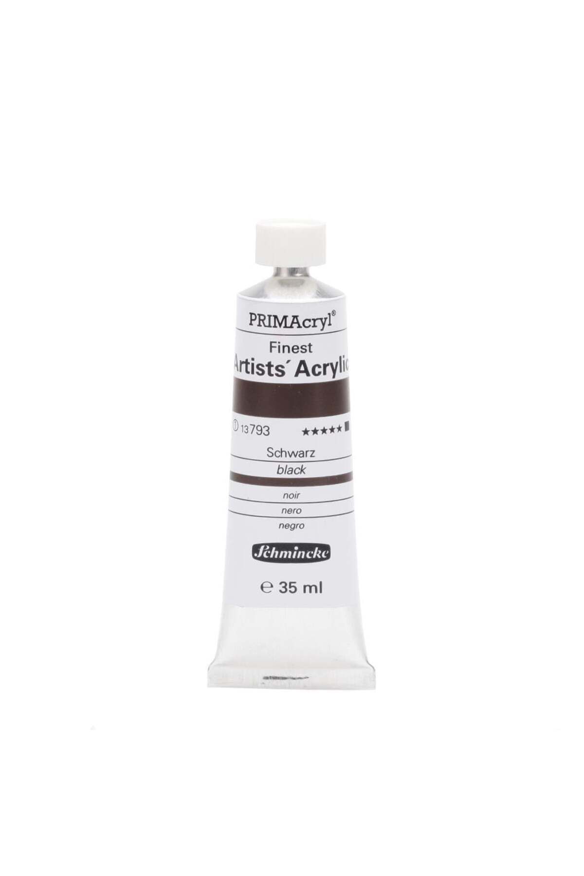 Schmincke Primacryl Artist Akrilik Boya 35 ml Seri 1 793 Black