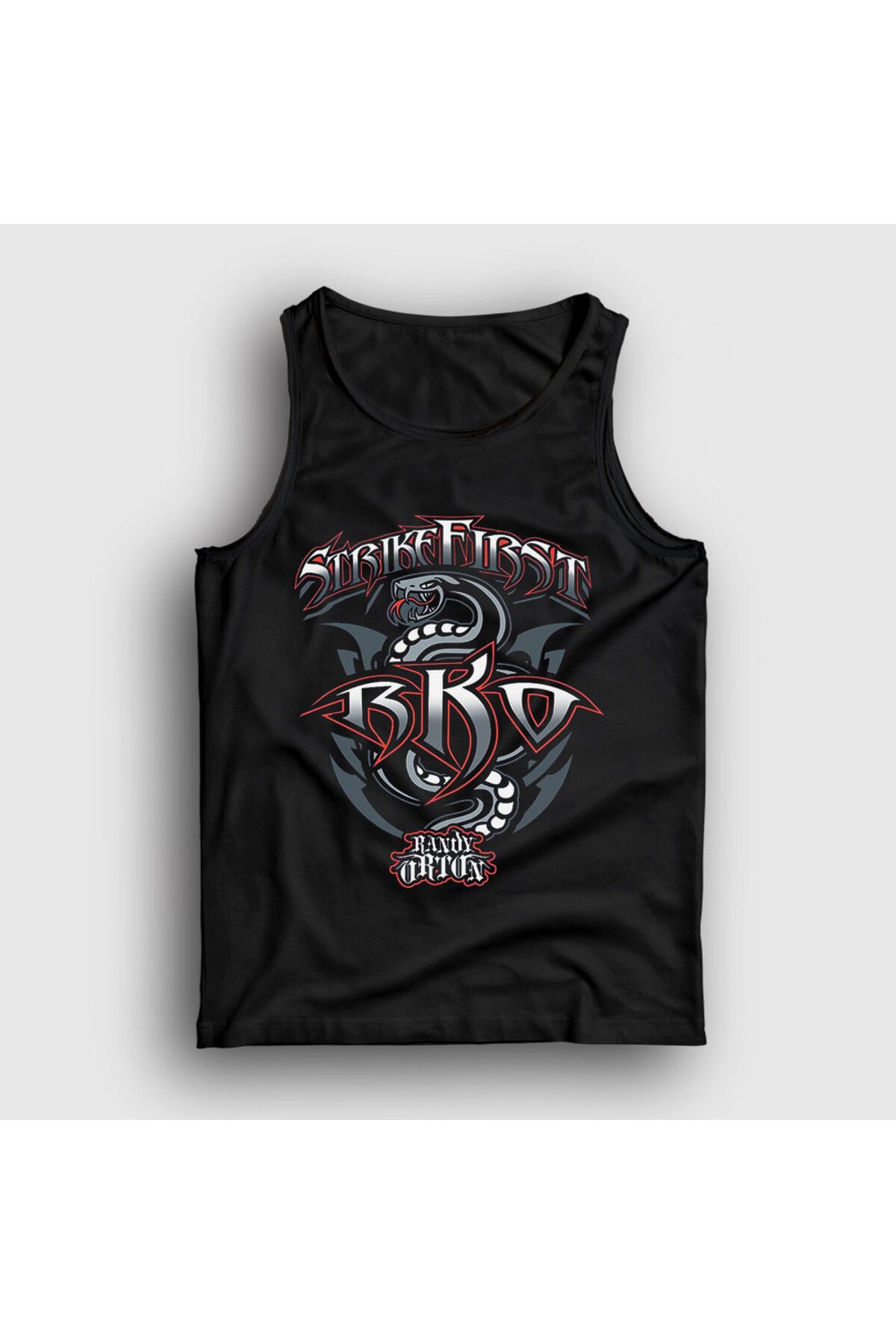 Presmono Unisex Siyah Strike First Wwe Güreş Randy Orton Atlet 551627tt